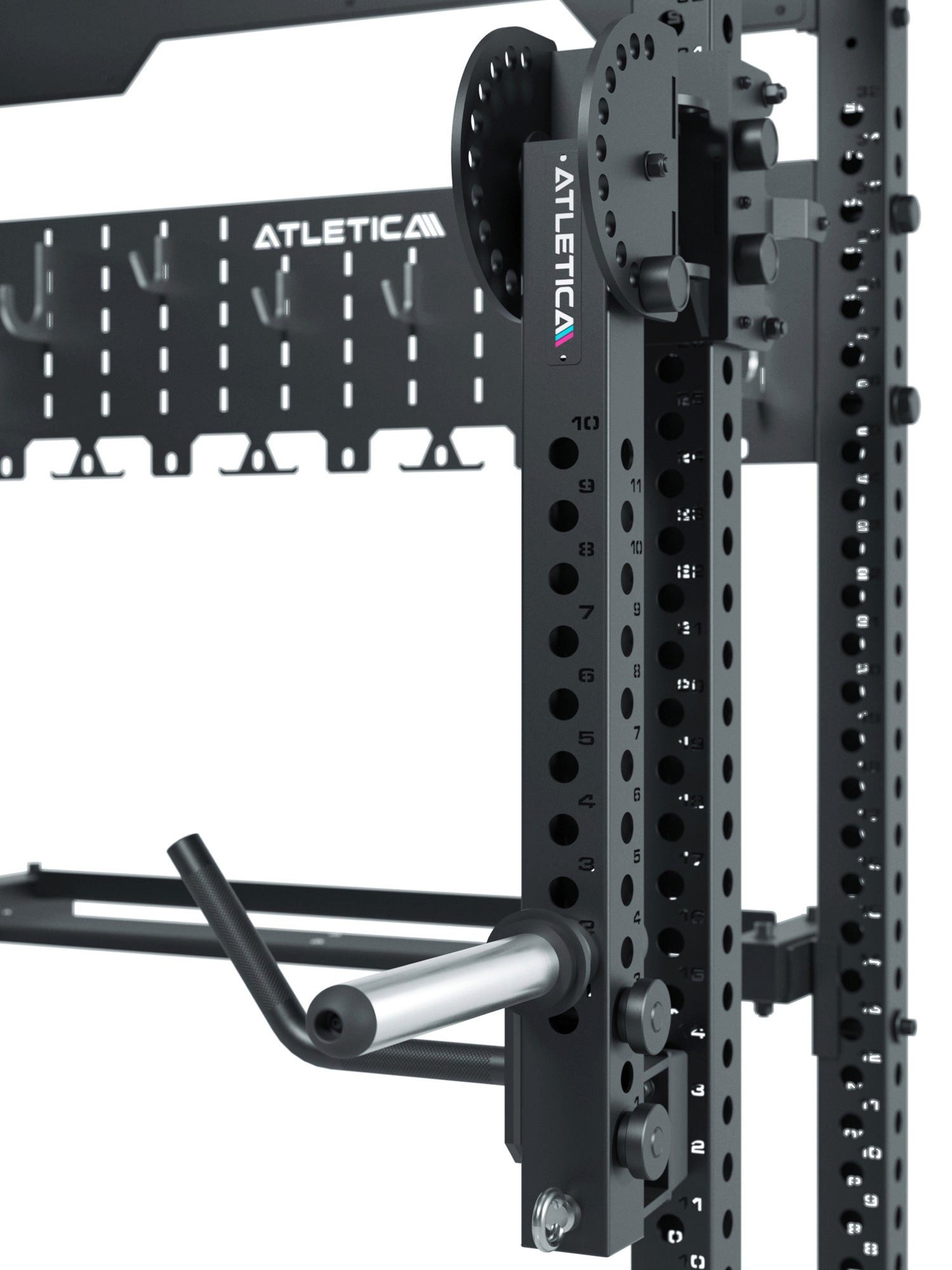 Power Rack R8 Jammer Arms, 75x75x3 mm Stahlprofil