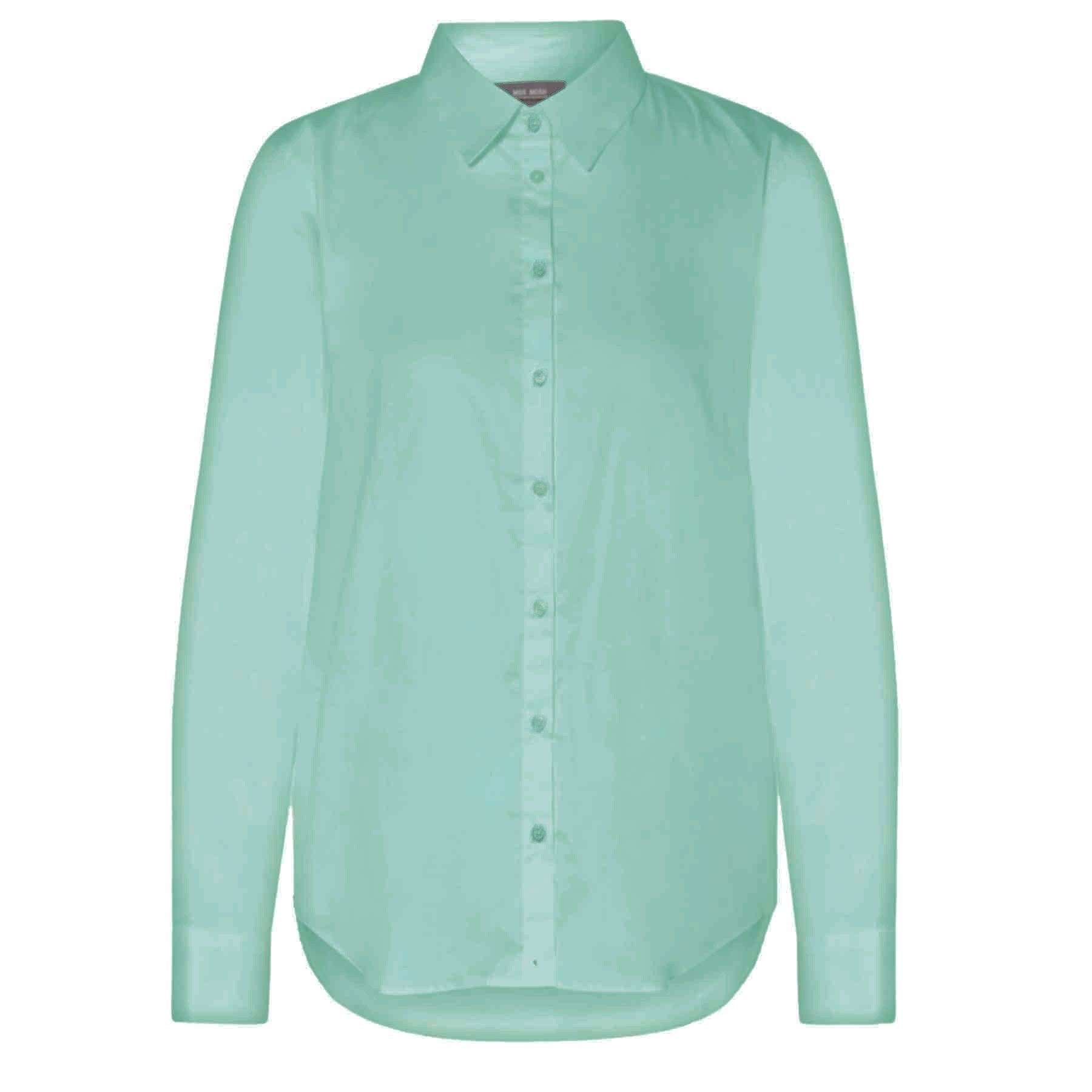 Mos Mosh Langarmbluse Bluse MARTINA aus Baumwoll-Gemisch