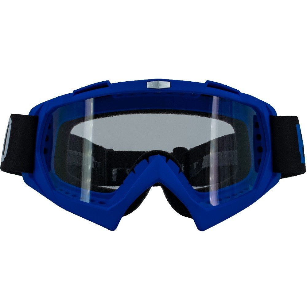 Broken Head Motorradbrille MX-2 Blau, Silikonbeschichtung
