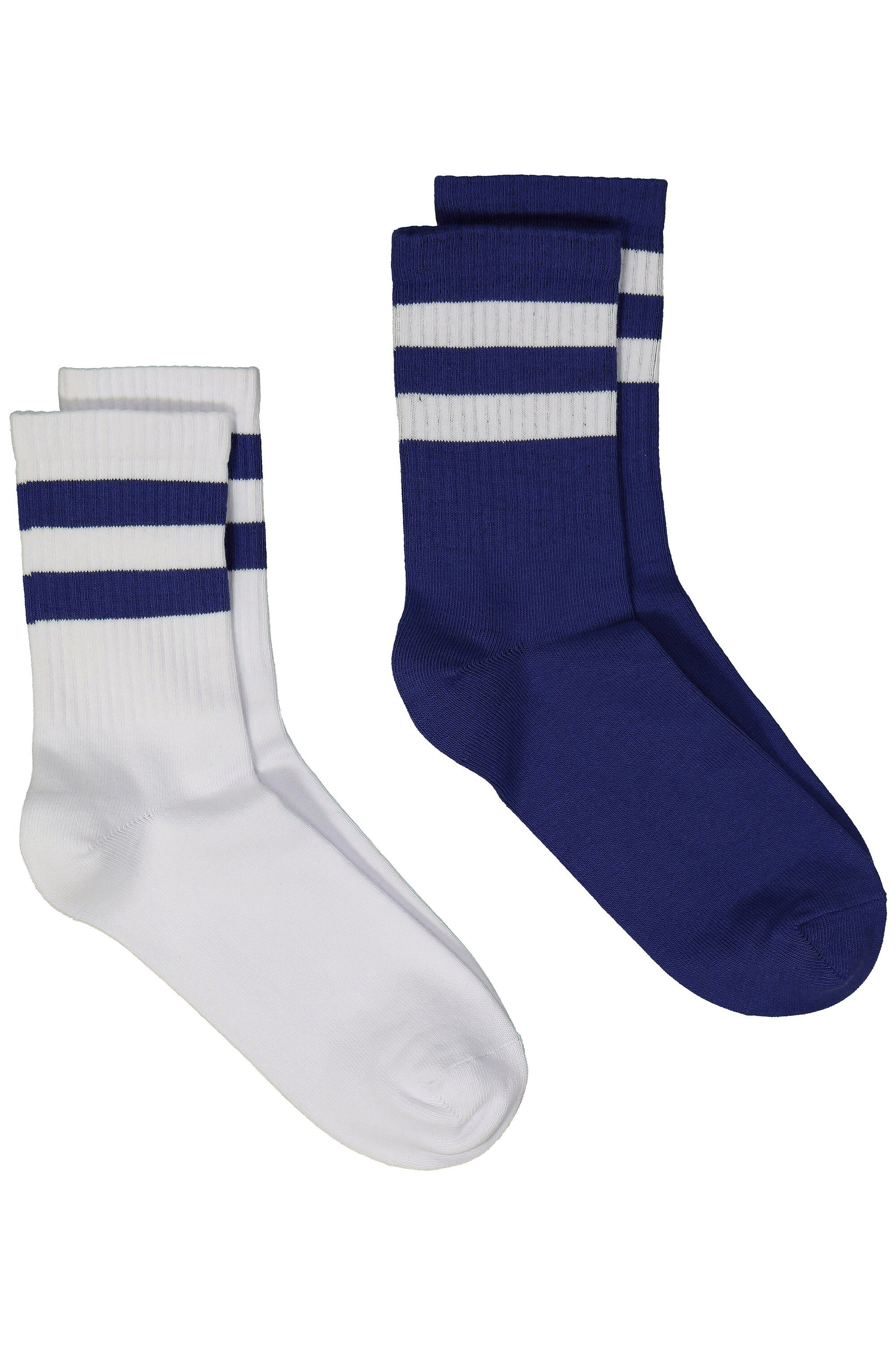 Kuschelsocken Socken 2er-Pack Doppelstreifen Unisex
