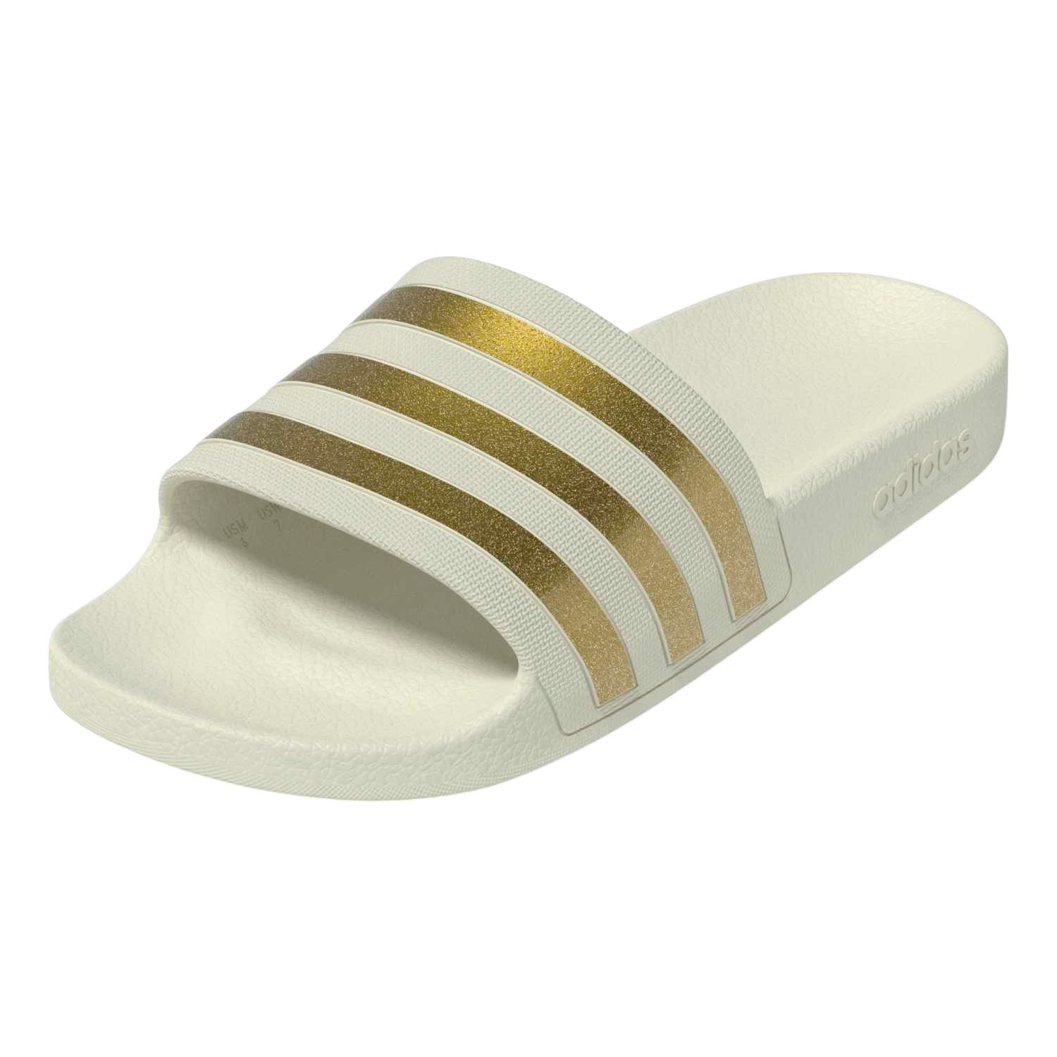 adidas Performance Adilette Aqua 3-Streifen (Cloudfoam Fußbett, vorgeformter EVA-Riemen) Badeschuh – Bild 5 von 5