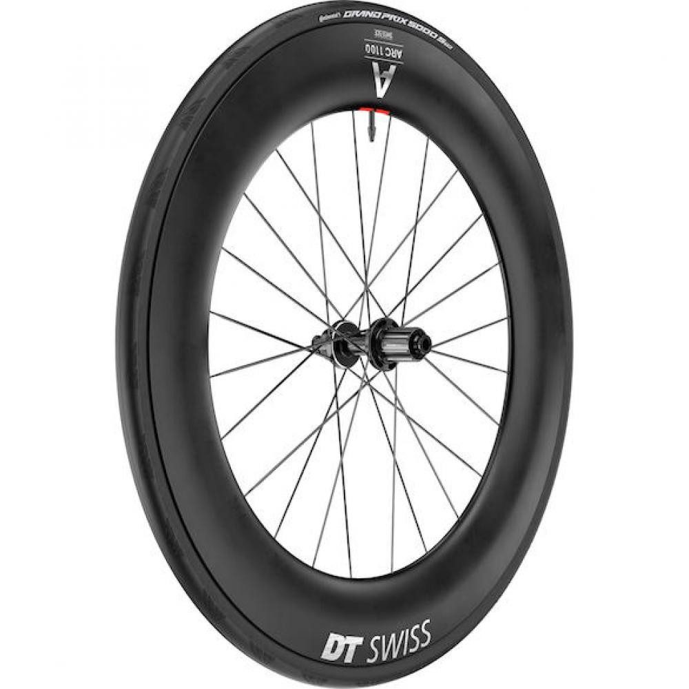 DT Swiss Laufrad DT Swiss ARC 1100 Dicut 85 Disc Laufrad - Carbon Rennrad Hinterrad 700