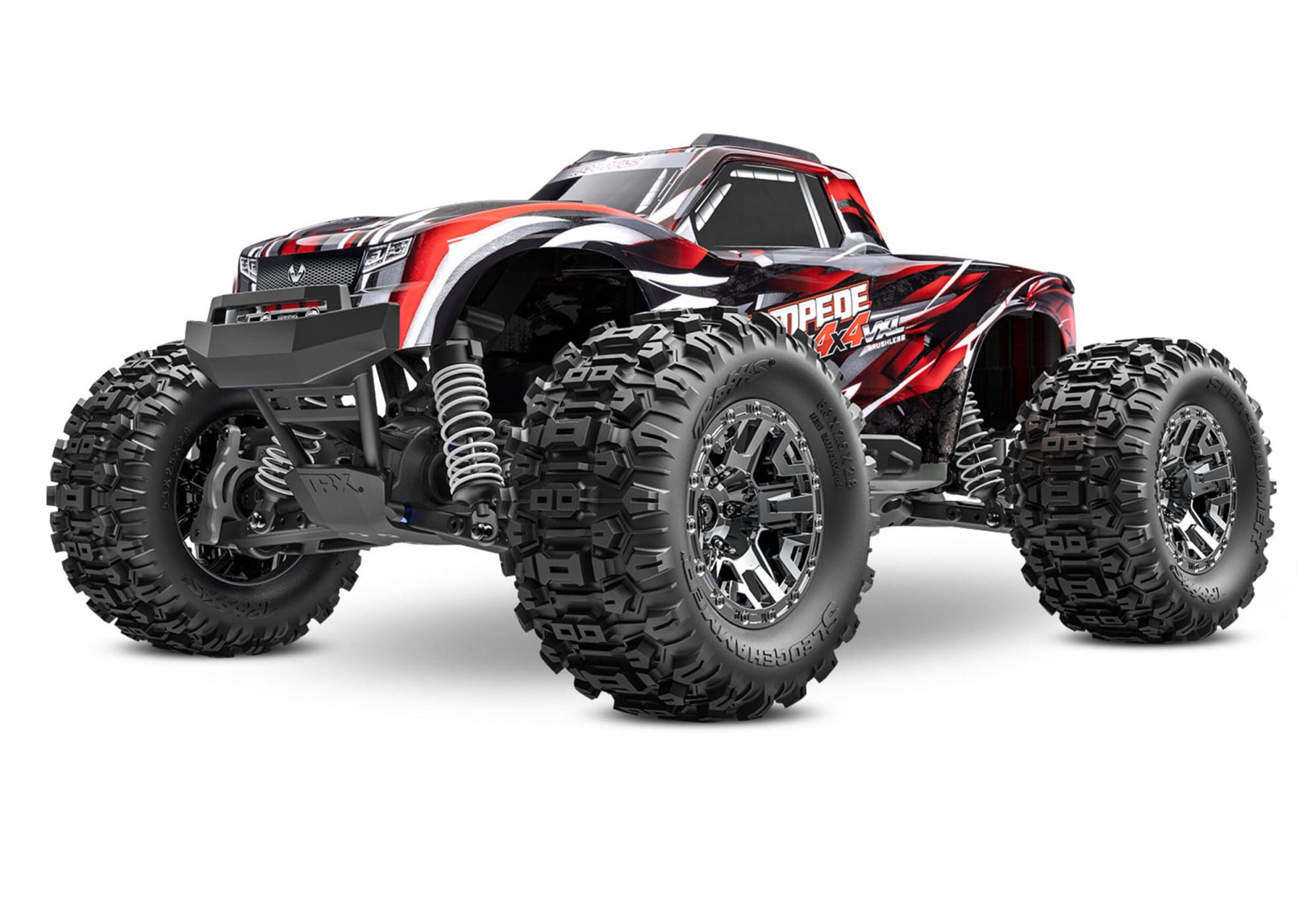 RC-Buggy Traxxas RC Stampede 4x4 VXL HD Monster Truck RTR 1:10 Rot Clipless
