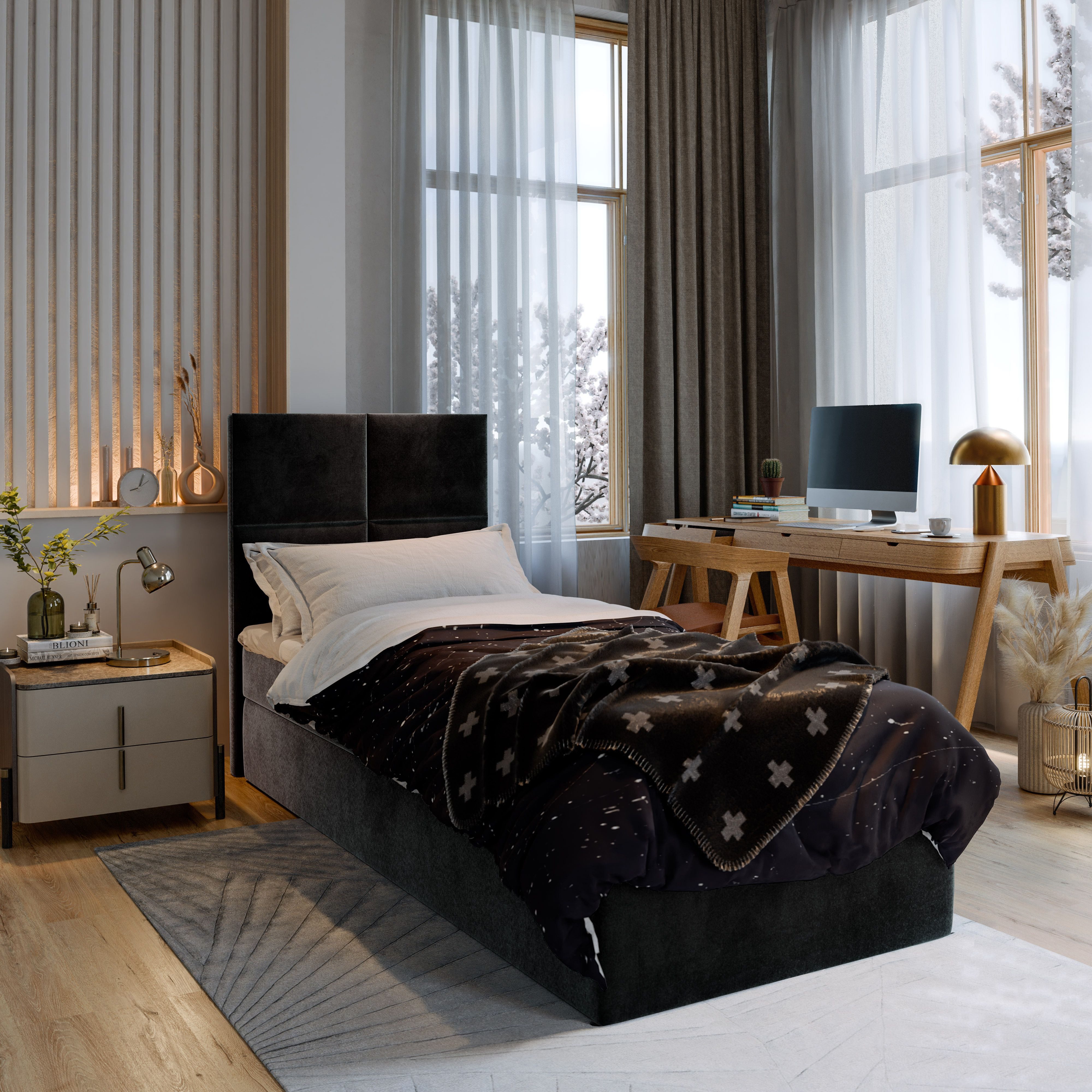 Masseno Boxbett LENA 90x200 cm mit günstig online kaufen