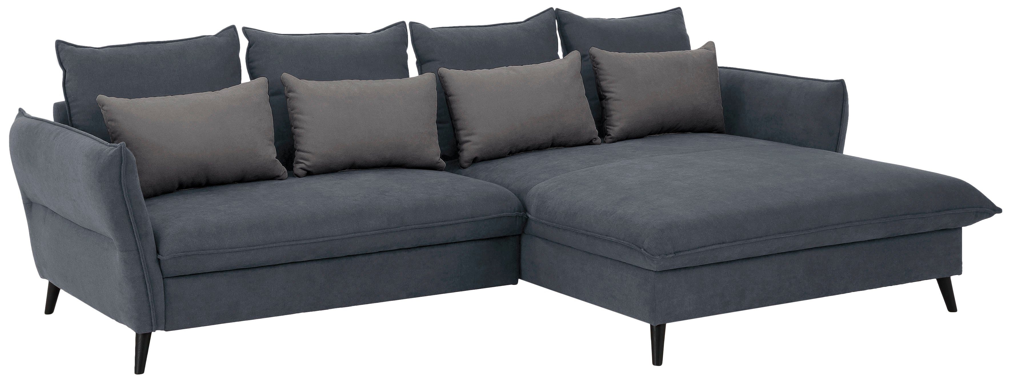 Home affaire Ecksofa Tirano, moderne Optik, komfortabel, Breite 274cm,L-Form, wahlweise mit Bettfunktion und Bettkasten. Reduzierter Preis € 1.379,99. Unverbindliche Preisempfehlung € 2.231,80
