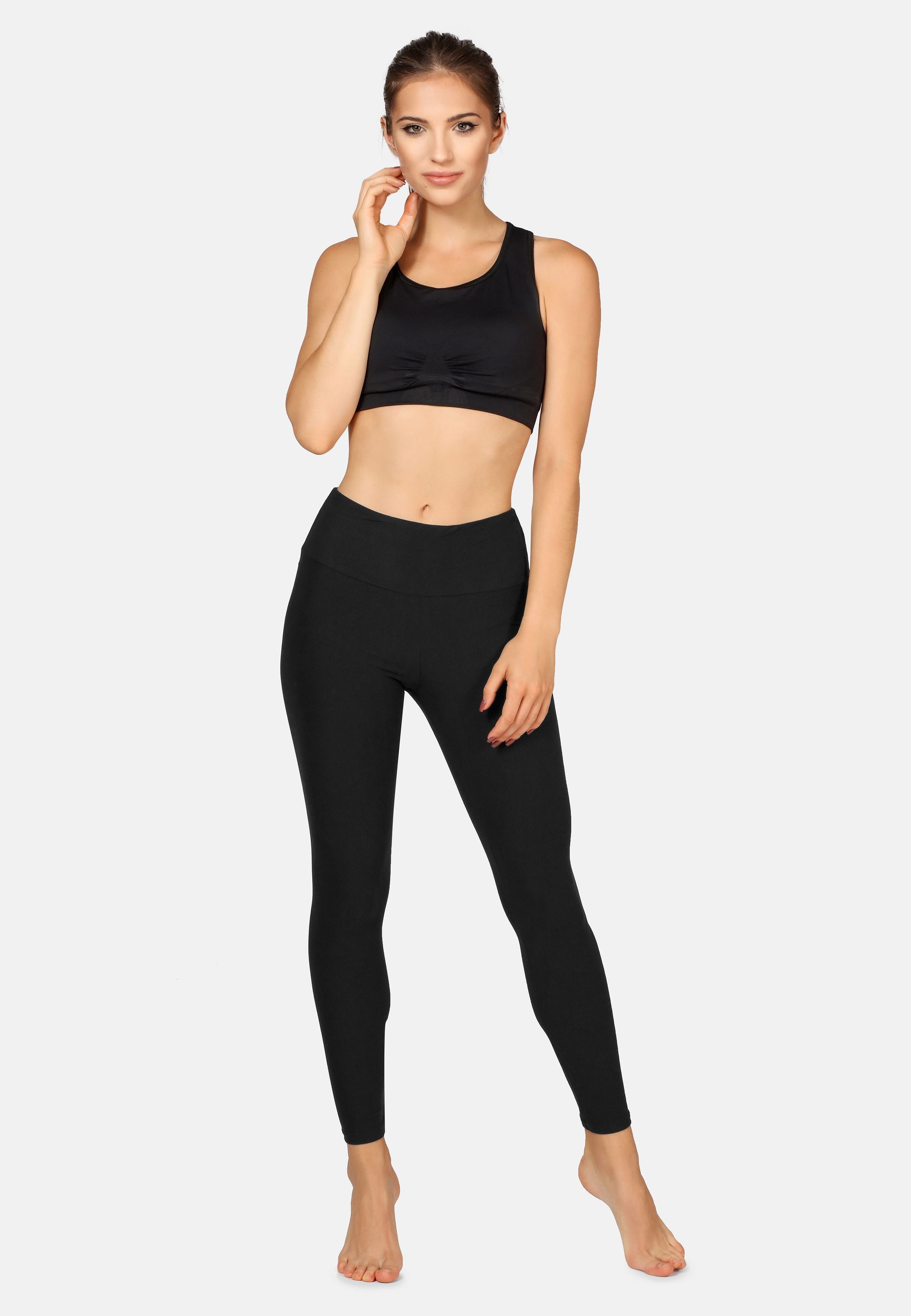 Merry Style Leggings Damen Lange Leggings MS10-303 (1-tlg) elastischer Bund