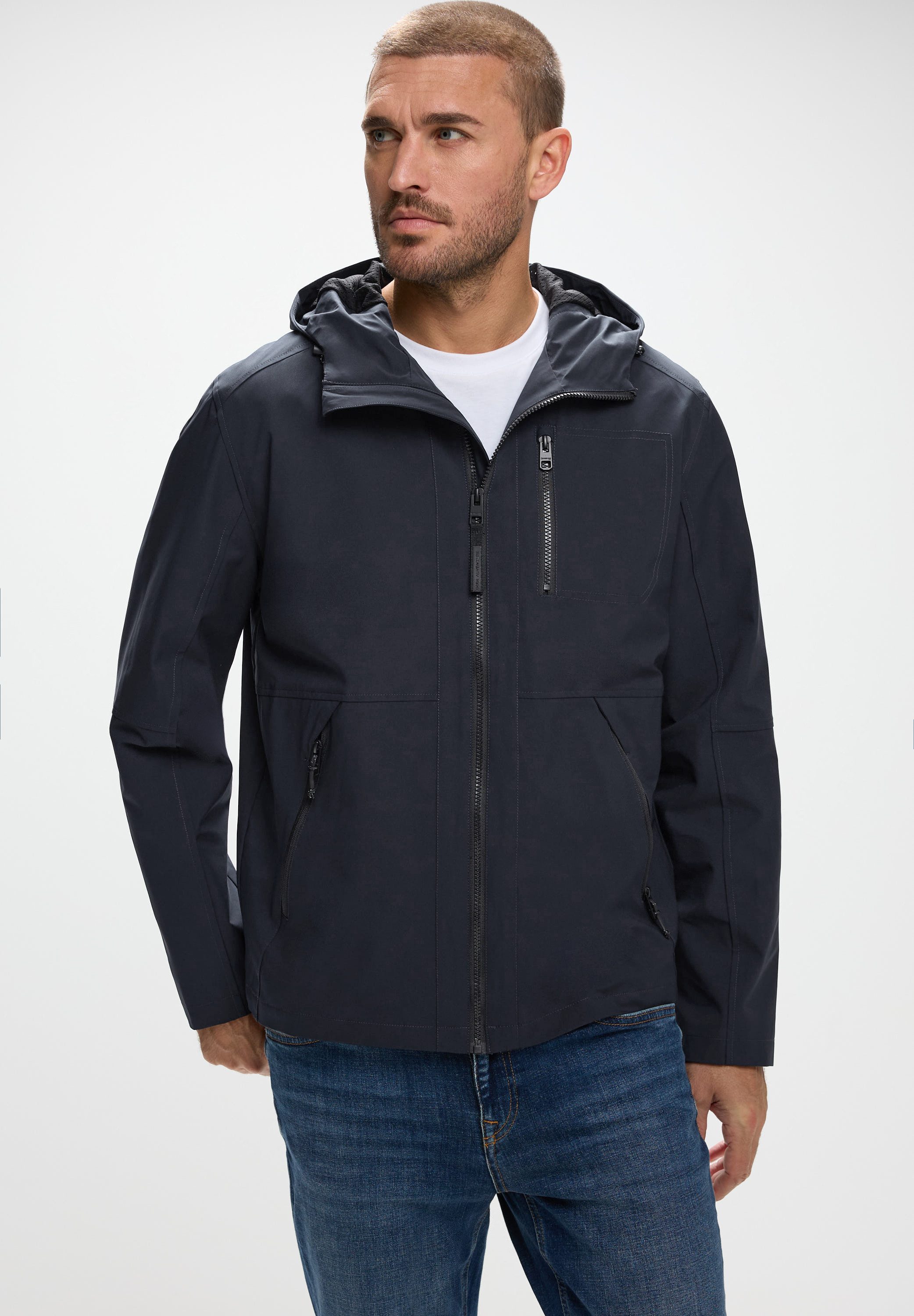 STREET ONE MEN Softshelljacke wasserabweisend günstig online kaufen