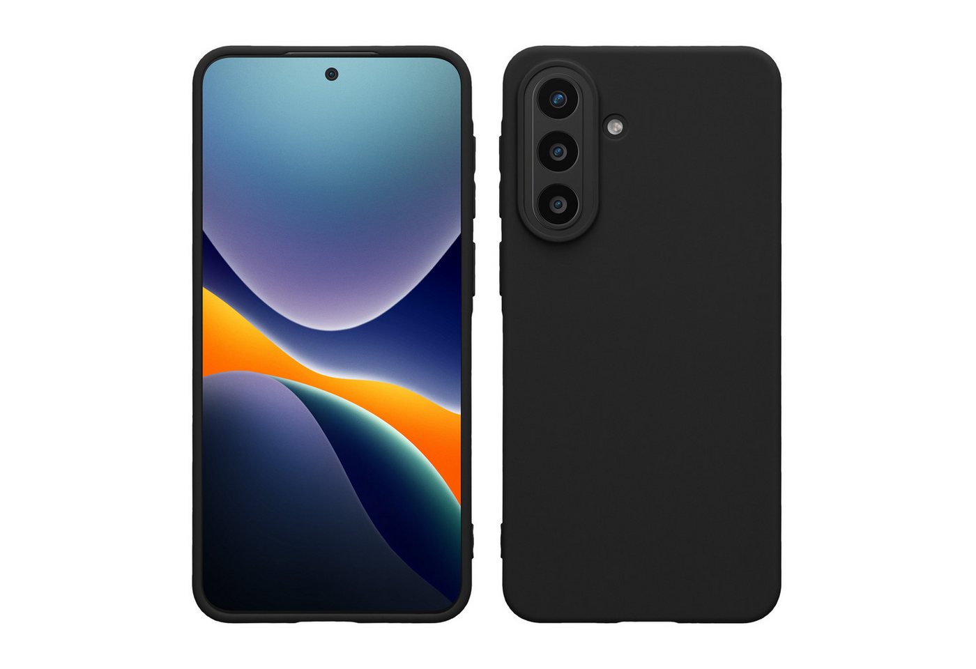 kwmobile Smartphone-Hülle Hülle für Samsung Galaxy A57 5G, Hülle Silikon - Soft Handyhülle - Handy Case Cover