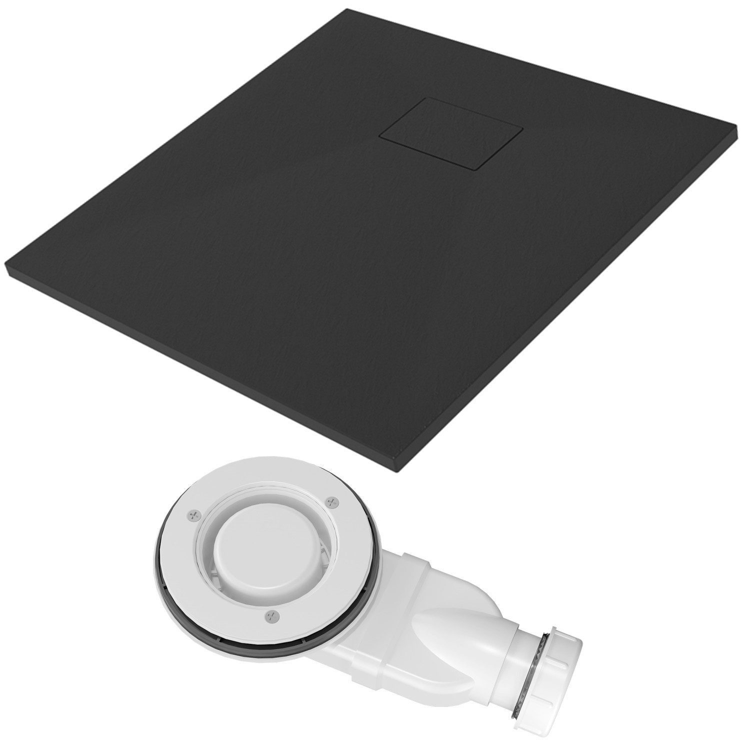 AQUALAVOS Duschwanne Duschwanne Schwarz Duschtasse flachem günstig online kaufen