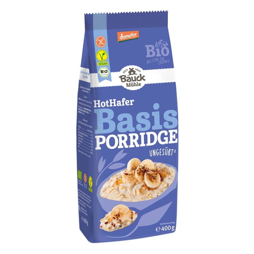 Bauck Mühle Mehl HotHafer - Basis Porridge 400g