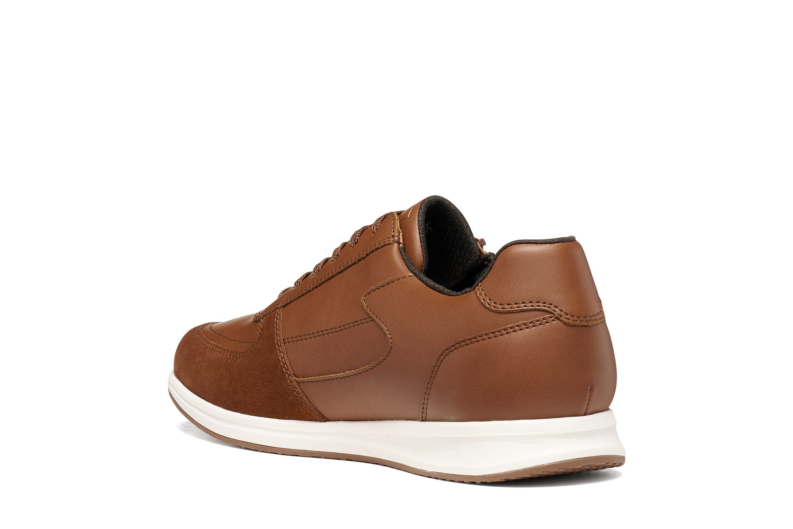 Geox U AVERY Sneaker Freizeitschuh, Schnürschuh mit weichem Schaftrand