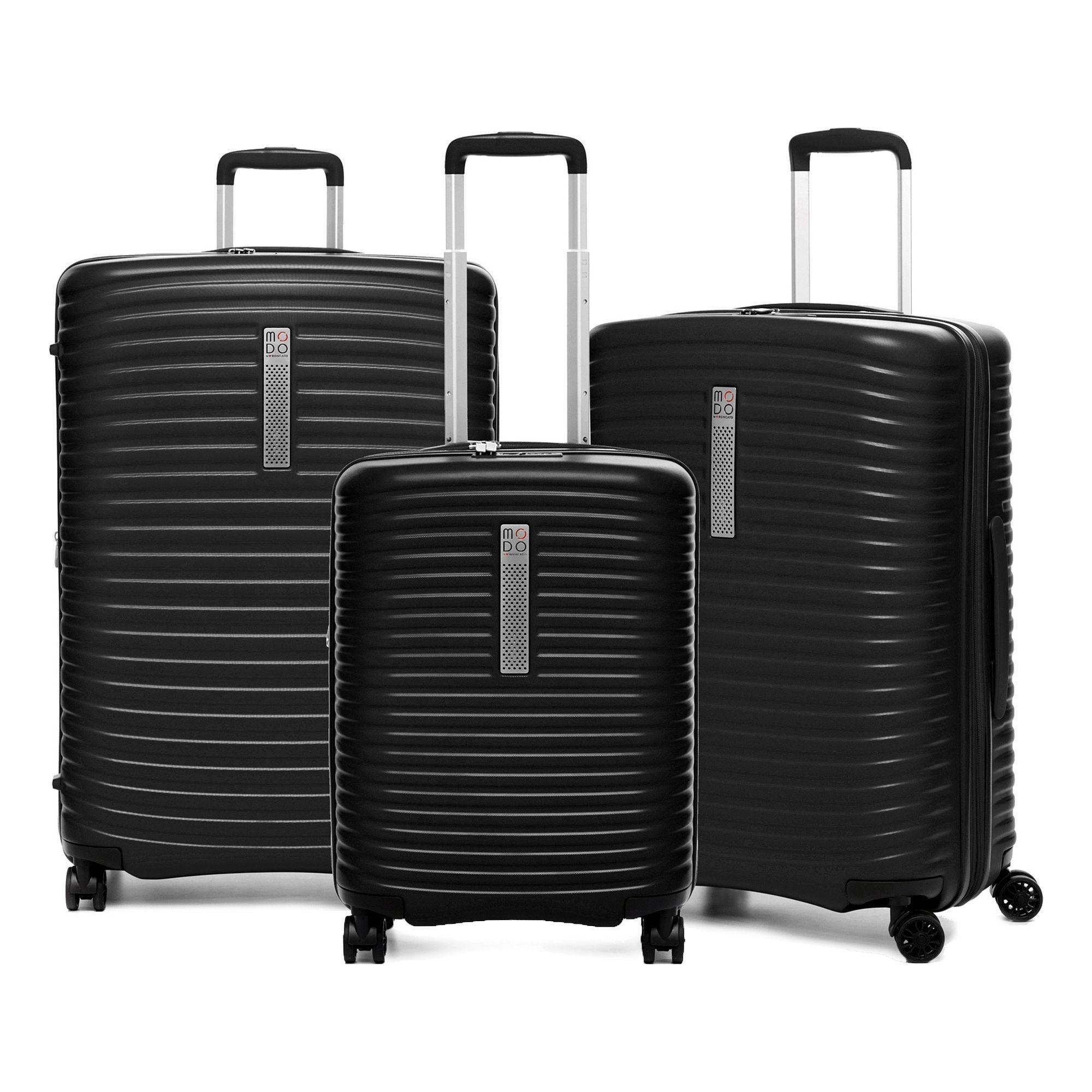 MODO by Roncato Trolleyset Vega, 4 Rollen, (3-teilig, 3 tlg), ABS