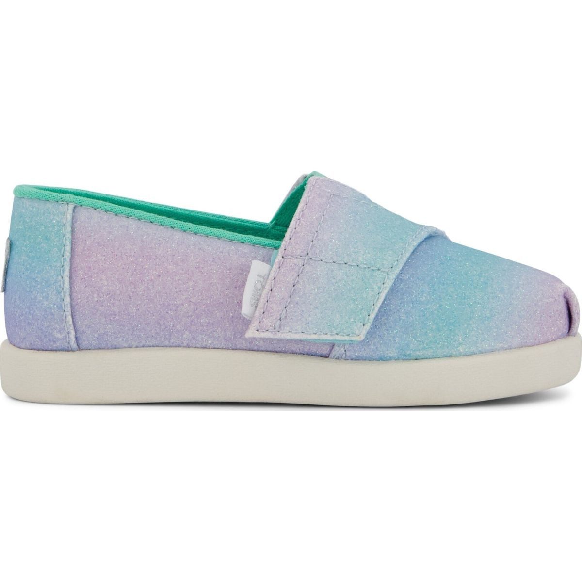 TOMS Alpargata Classic Outdoorsandale Stilvolle, bequeme Kinderschuhe mit Klettverschluss und