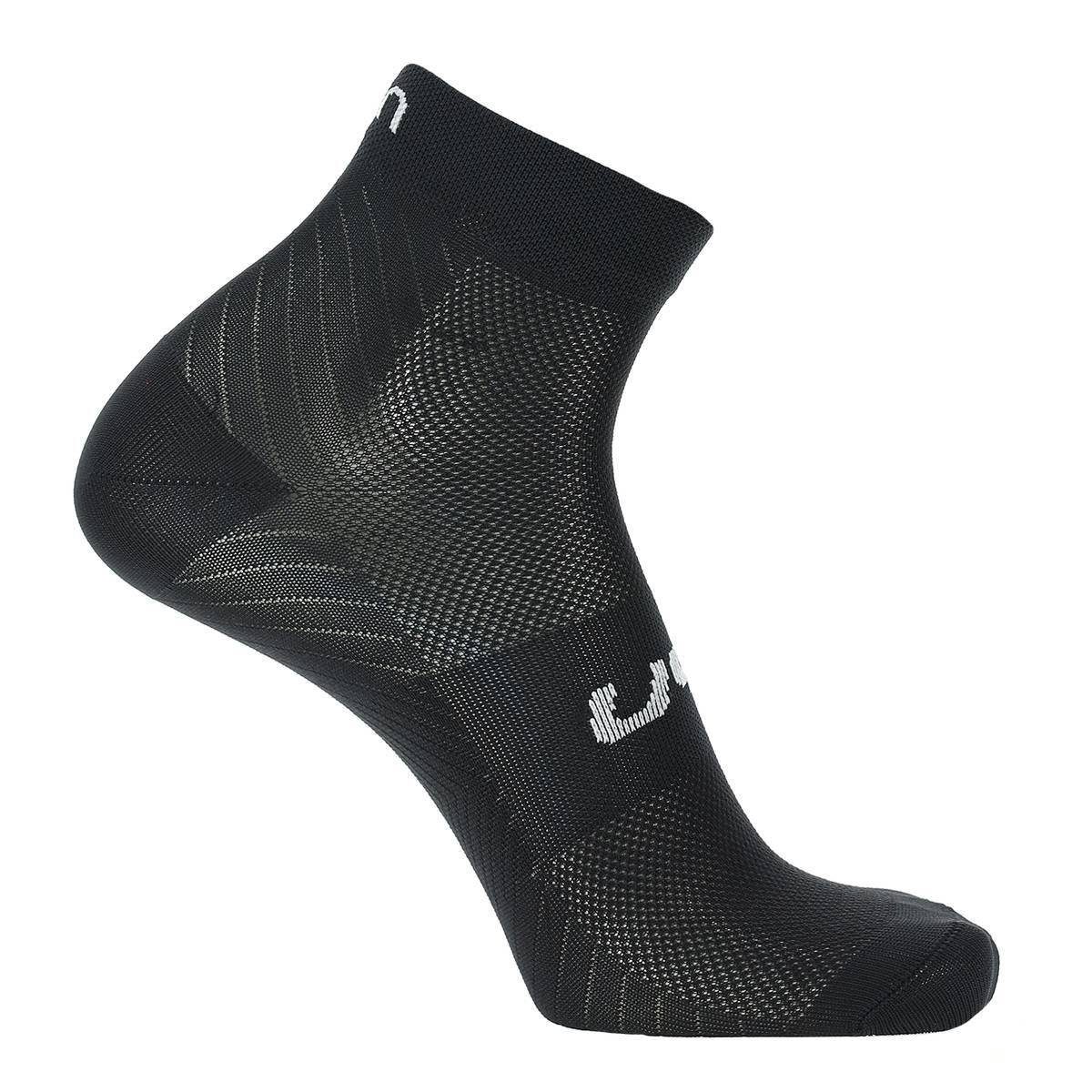 - Unisex 2er Low UYN Essential Quarter Pack Socken, Schwarz Sportsocken
