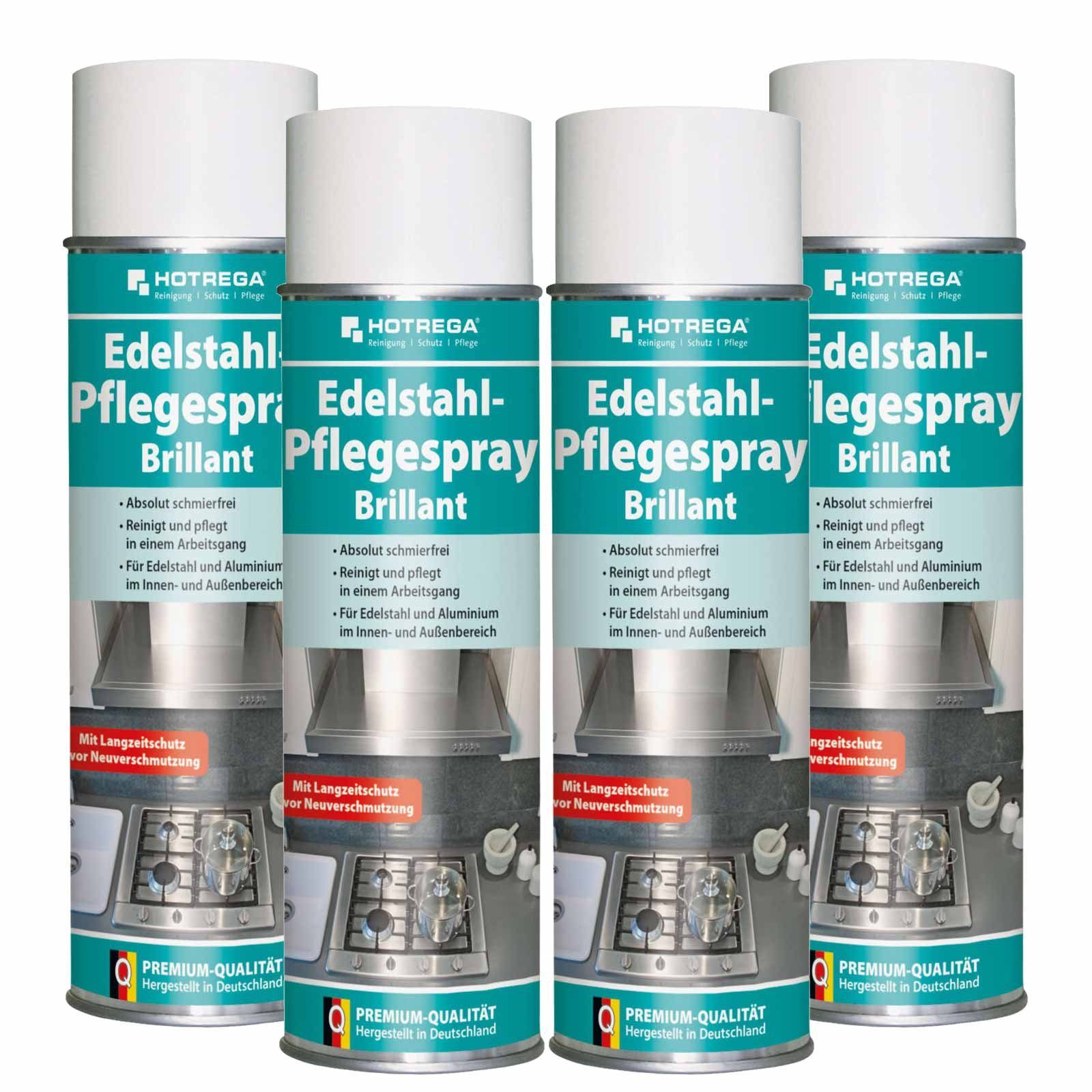 HOTREGA® Edelstahl Pflegespray Brillant Sets Edelstahlreiniger