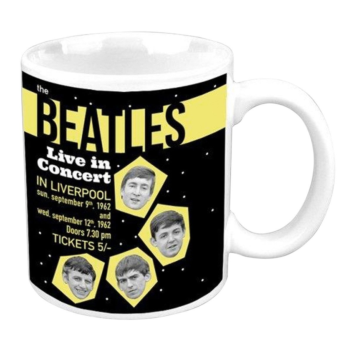 The Beatles Кружки Kaffeetasse-1962 Live in Concert