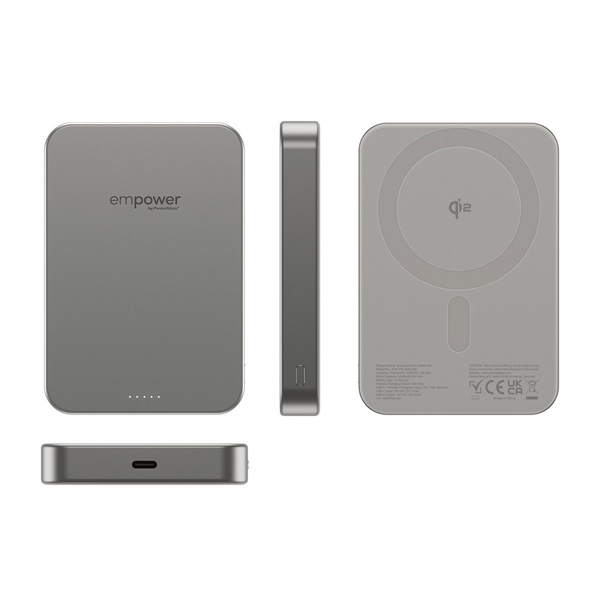 empower by PanzerGlass empower Bank 10000 mAh Powerbank empower Bank 10000mAh Space Black