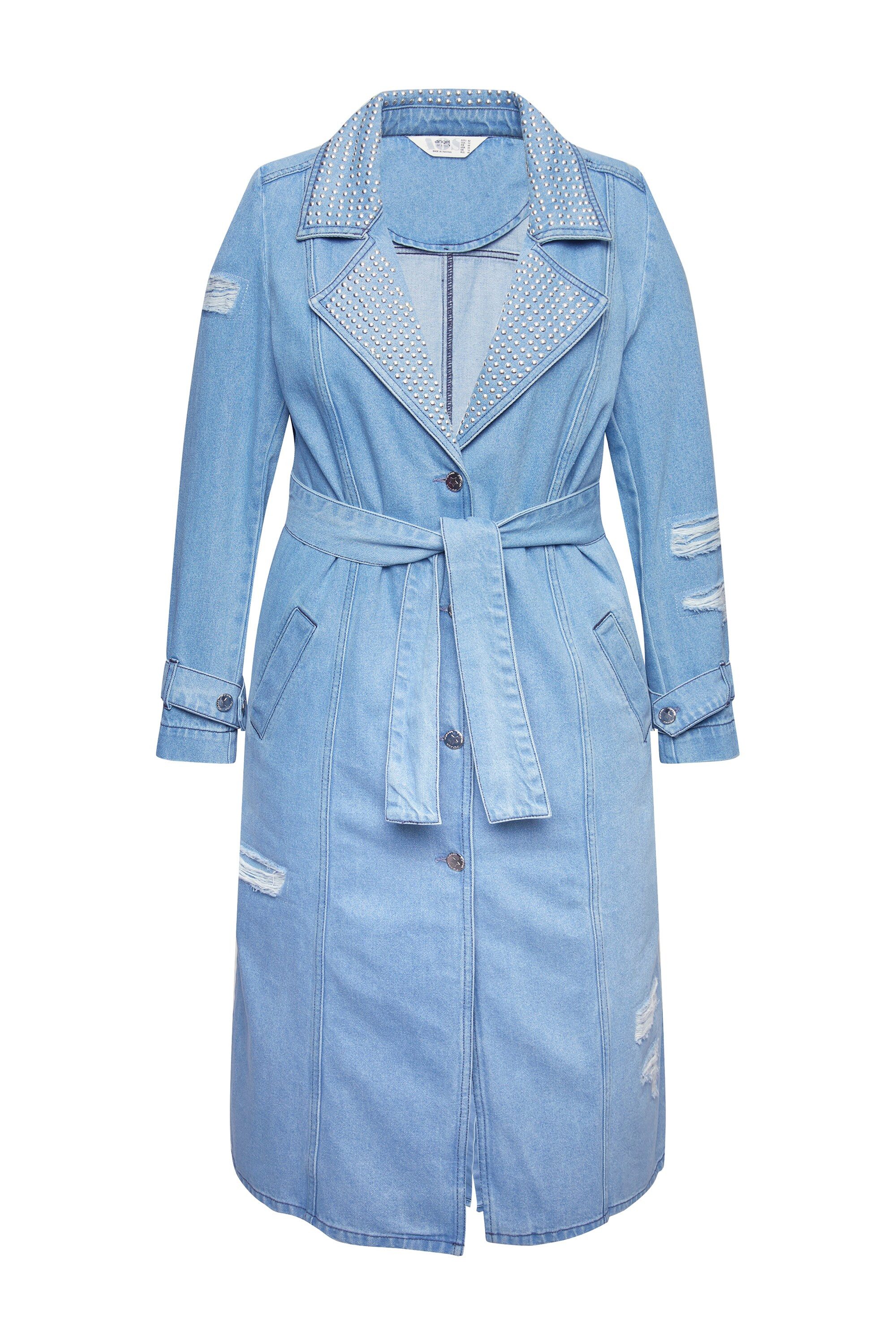 Angel of Style Sommerjacke Jeans-Trenchcoat oversized günstig online kaufen