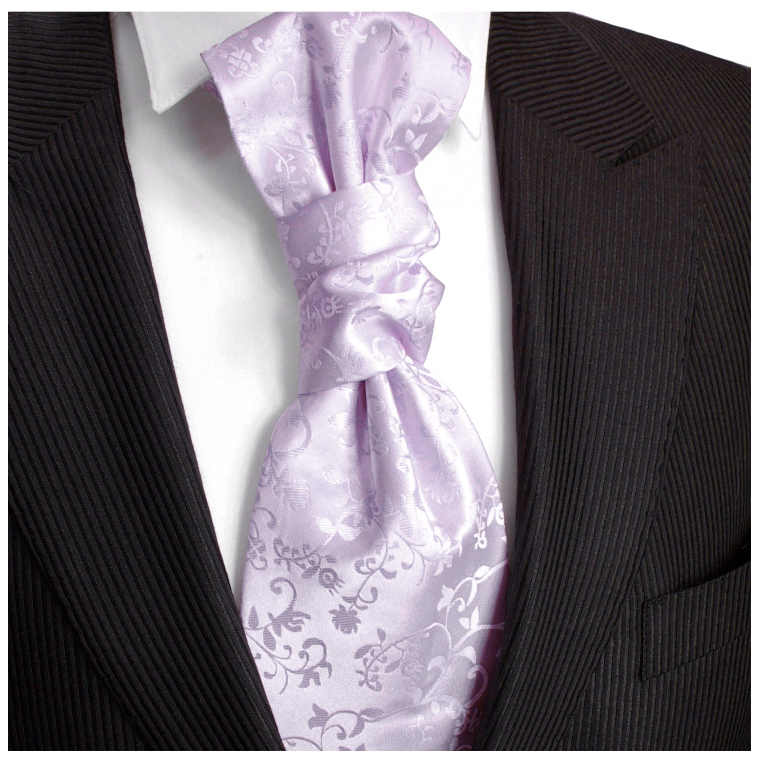 Paul Malone Krawatte Elegantes Herren Plastron floral Hochzeitskrawatte - v günstig online kaufen
