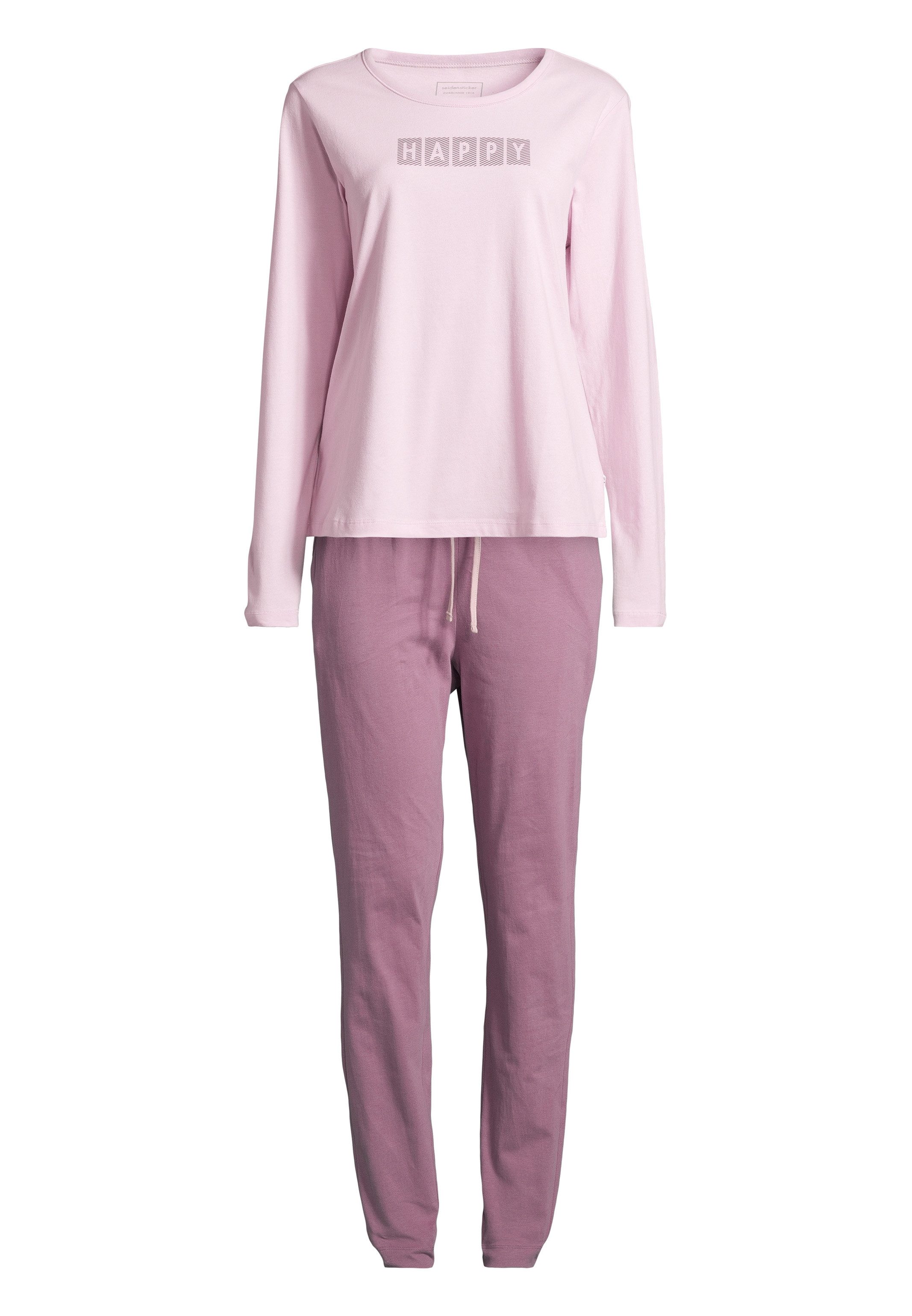 seidensticker Pyjama Soft Knits (Set, 2 tlg) Schlafanzug - Baumwolle - Atmu günstig online kaufen