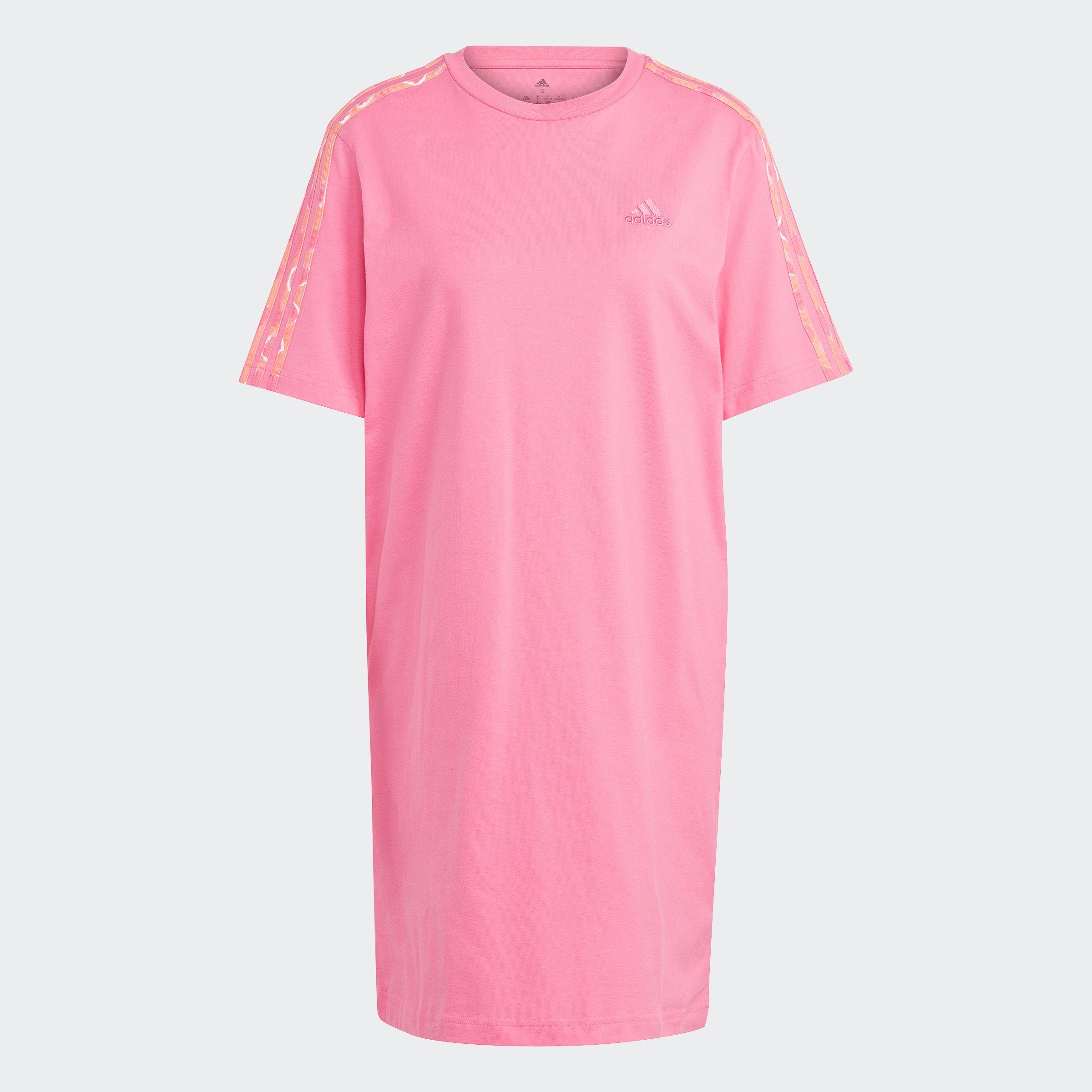 W Multicolor adidas / BF Shirtkleid 3S Pulse White T Magenta Sportswear DR /