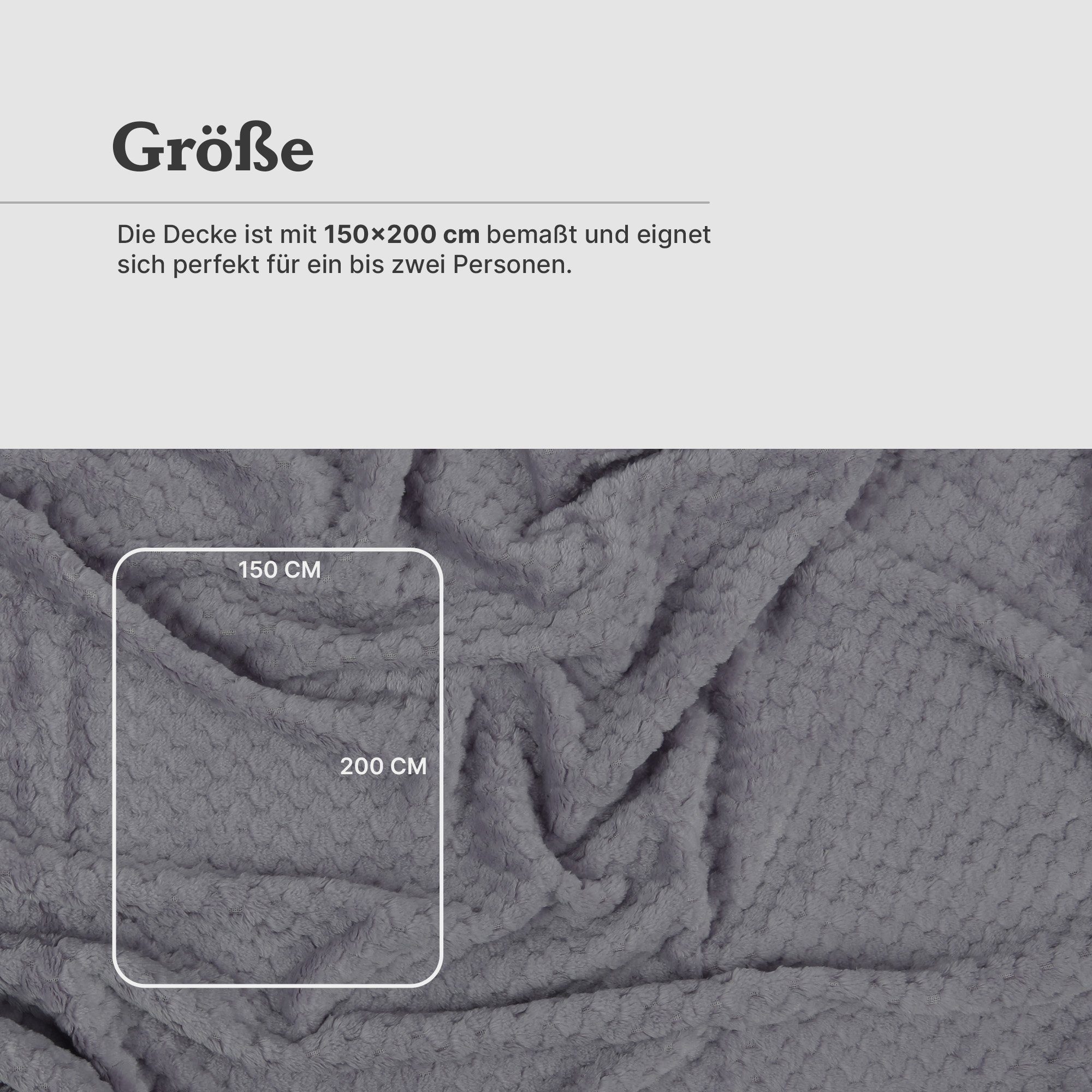 Wohndecke Flanell Decke 150x200cm, Bestlivings, Kuscheldecke günstig online kaufen