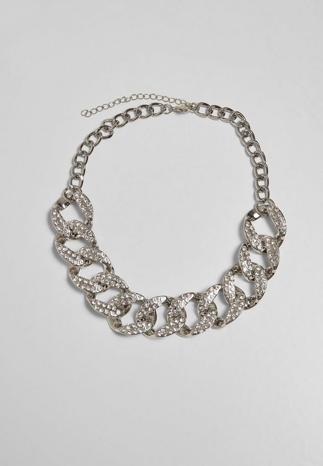 URBAN CLASSICS Edelstahlkette Accessoires Statement Necklace, Für ein  perfektes Gefühl von Komfort und Stil