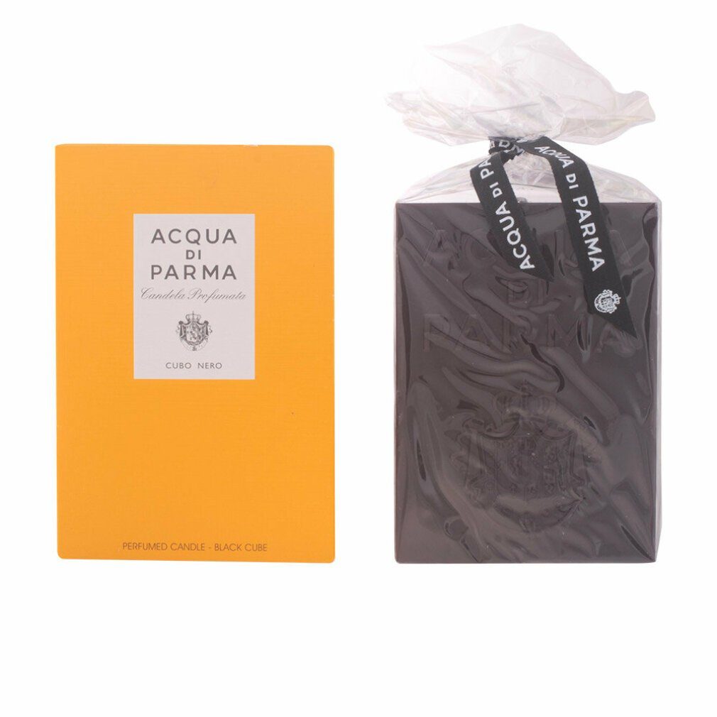 Acqua di Parma Stumpenkerze Kerze Black Cube Candle Amber 1000g