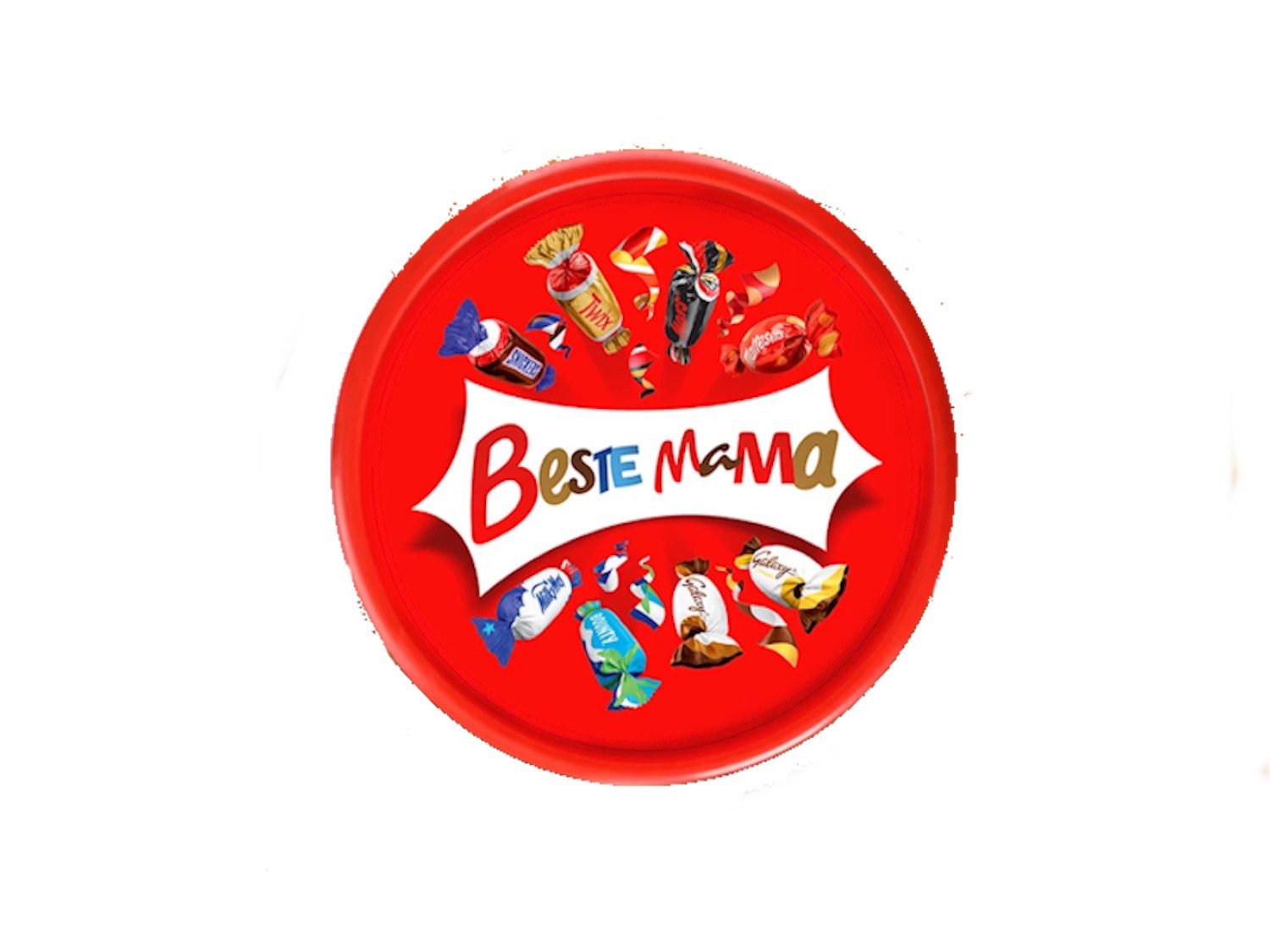 Mars Süßigkeit Celebrations 550g Dose "Beste Mama" Mini Schokoriegel Snickers Twix, Mars, Snickers, Twix, Muttertag, Mutter, Schokolade