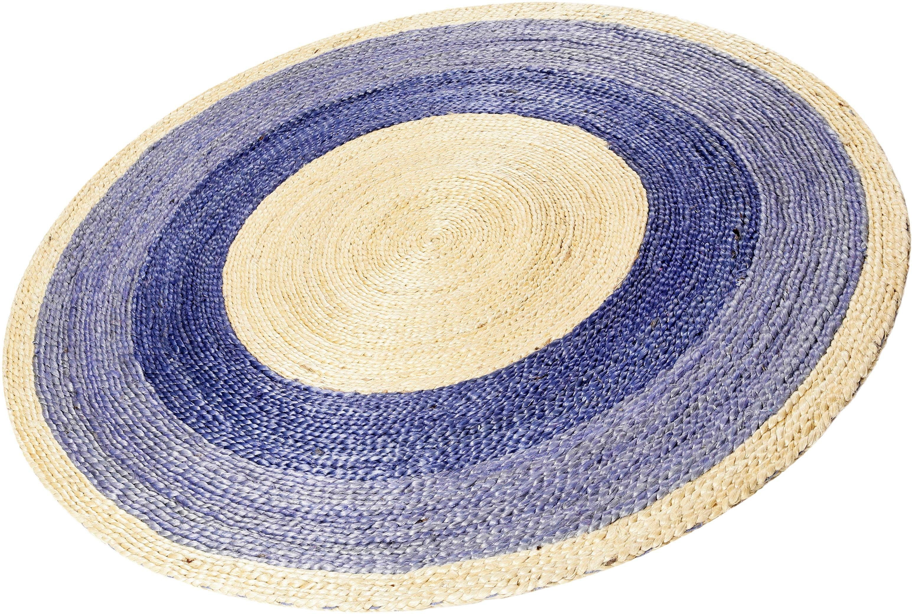 Esprit Teppich Beach House, rund, Höhe: 8 mm, Wohnzimmer. Reduzierter Preis € 59,00. Unverbindliche Preisempfehlung € 99,00