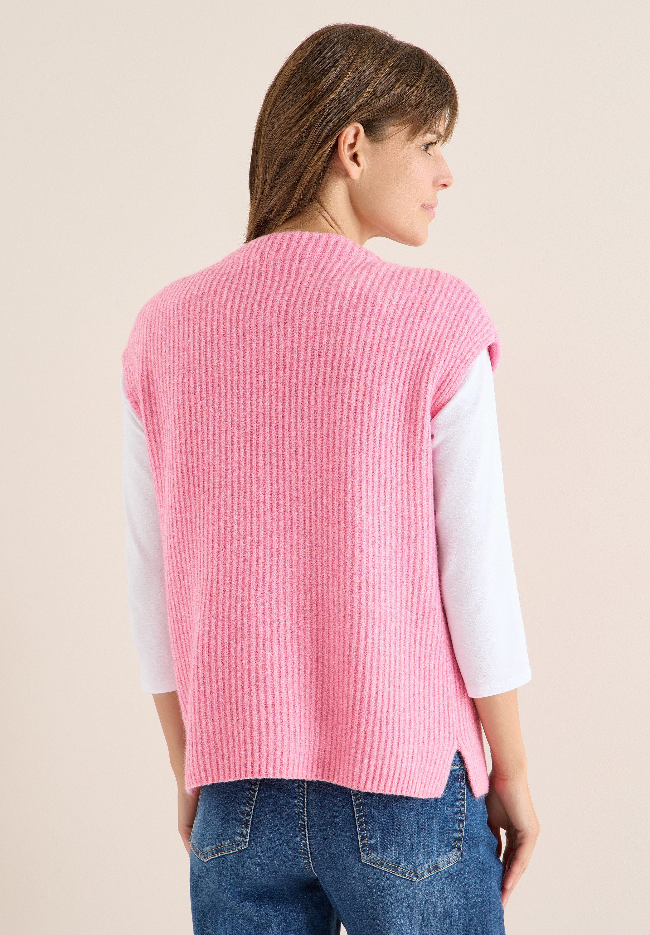 CECIL Pullunder mit Materialmix günstig online kaufen