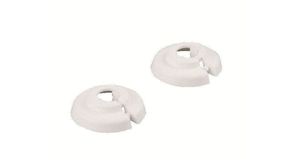 Sanicomfort Heizkörper sanicomfort PVC-Klapprosetten 22 mm, weiß, 2 Stück günstig online kaufen
