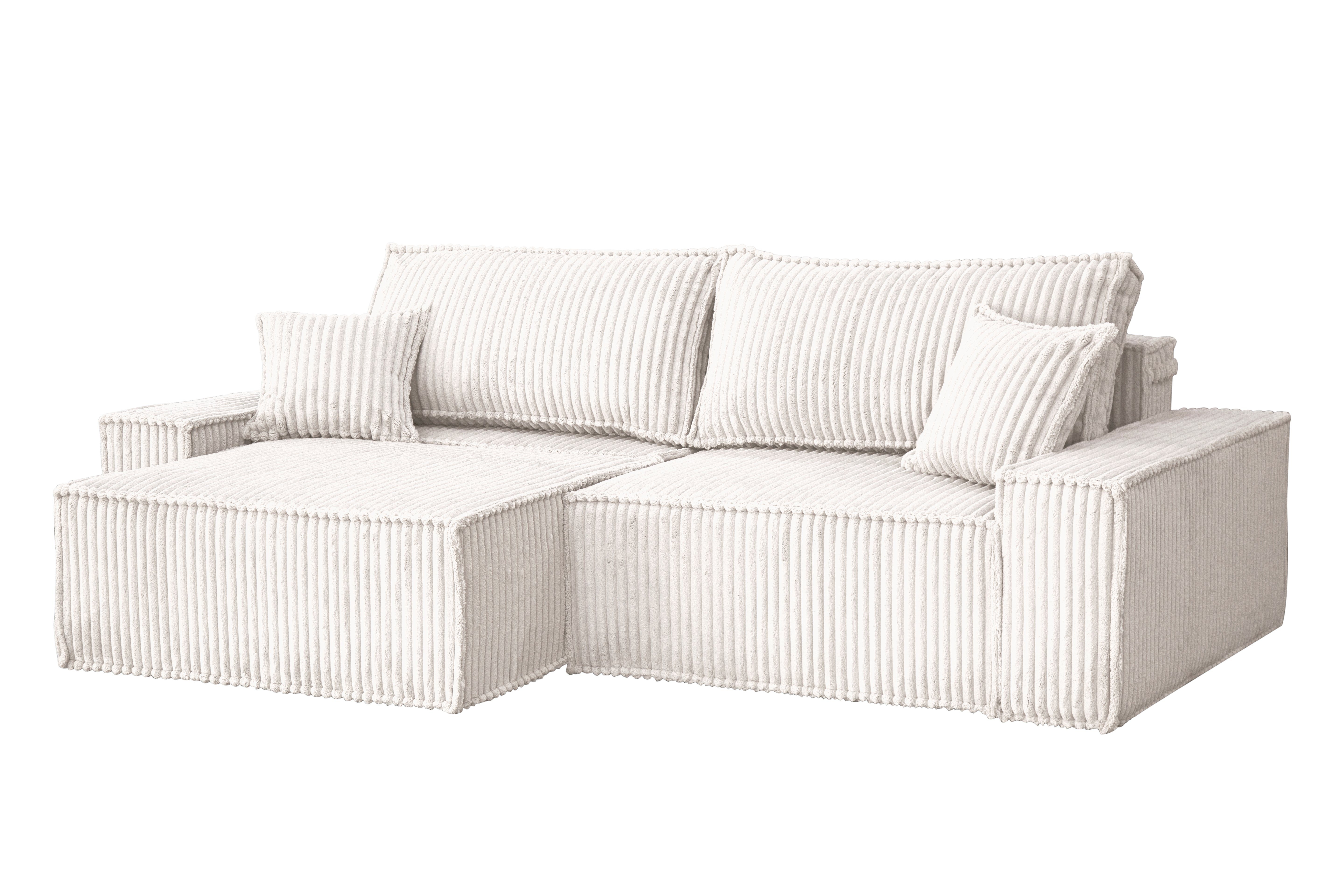 Konstanta Möbelhaus Schlafsofa Lazio Boxspringsofa mit Schlaffunktion, Schlaffunktion