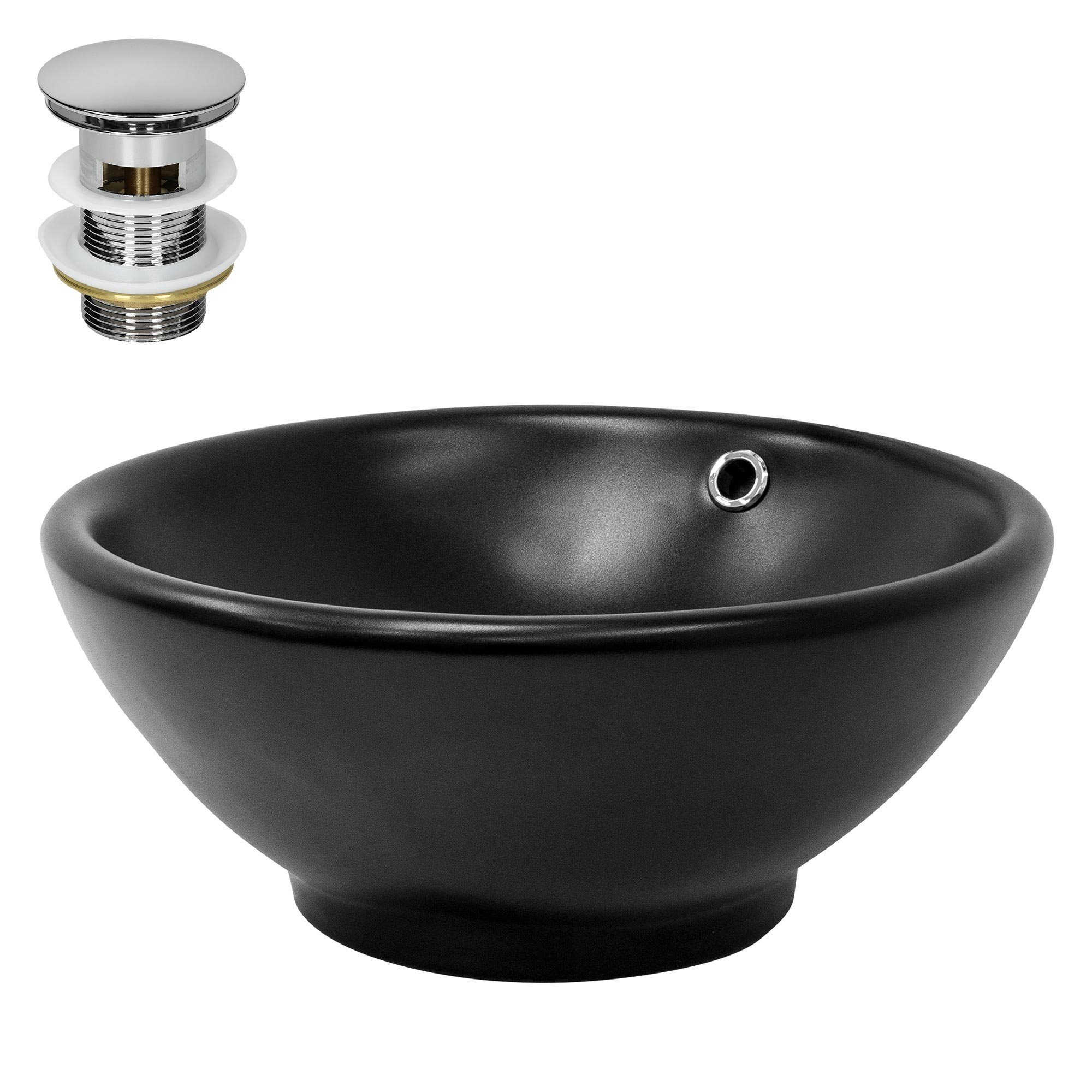 LuxeBath Waschbecken Aufsatzwaschtisch aus Keramik Waschtisch günstig online kaufen
