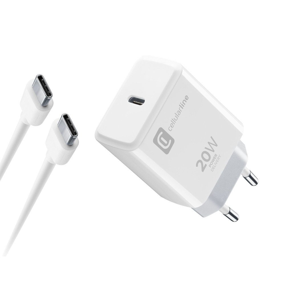 USB-C Charger Kit für Apple 20W PD White (60758) USB-Ladegerät