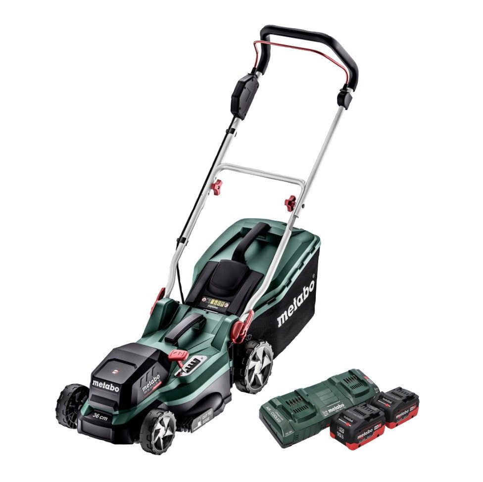 metabo Akkurasenmäher RM 36-18 LTX BL 36 Akku Rasenmäher 36 V (2x 18 V) LTX Brushless
