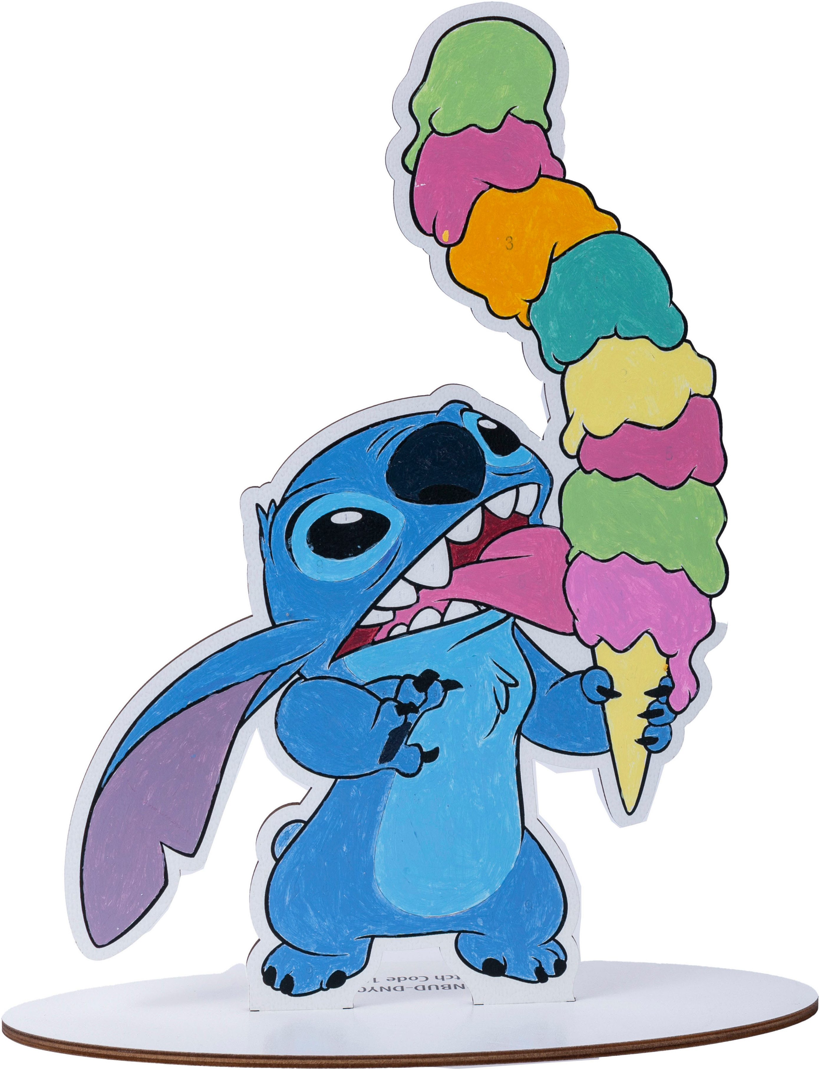 CRAFT Buddy Malen nach Zahlen Buddies, Stitch XL