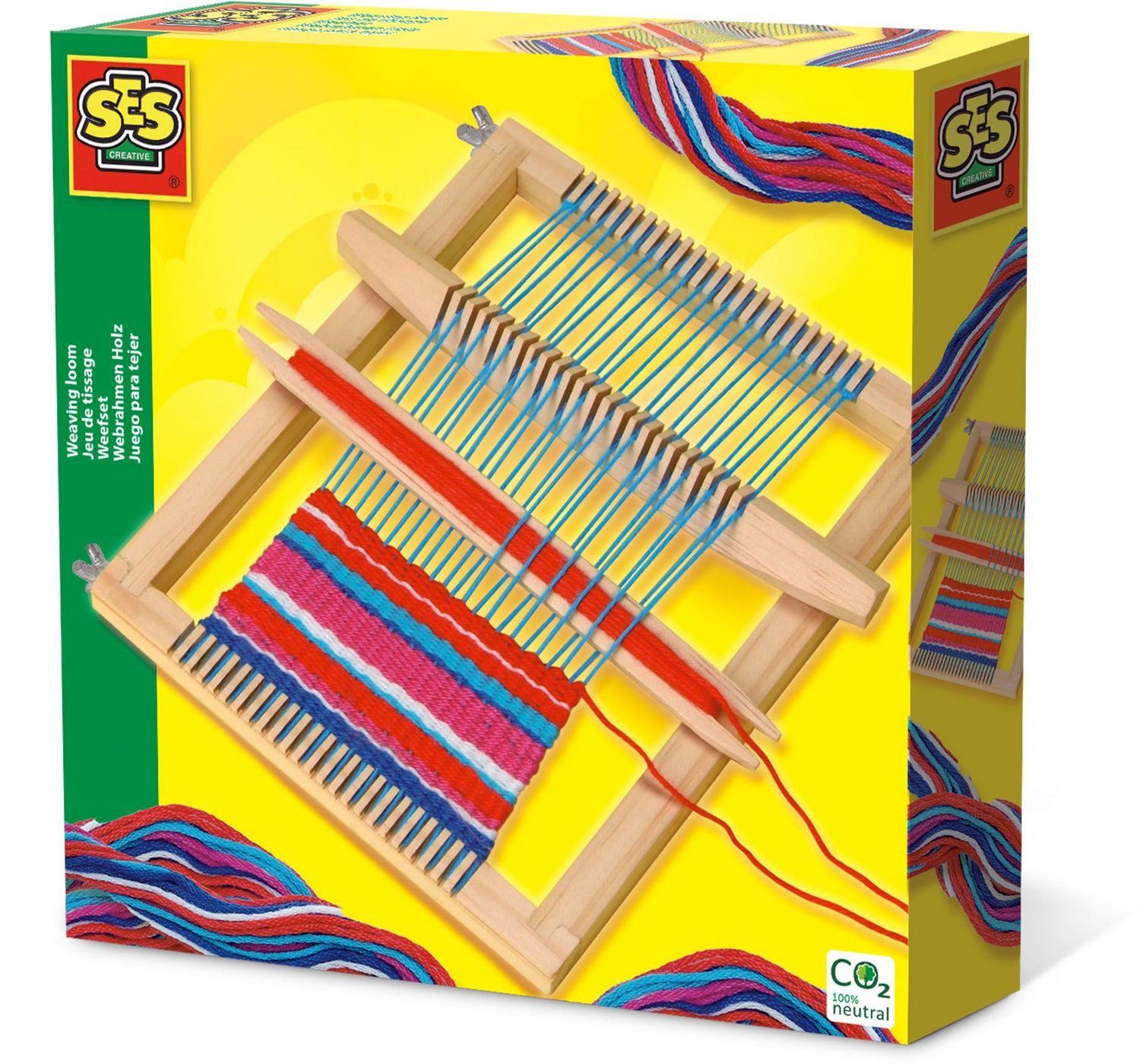 Spiel Webrahmen Holz