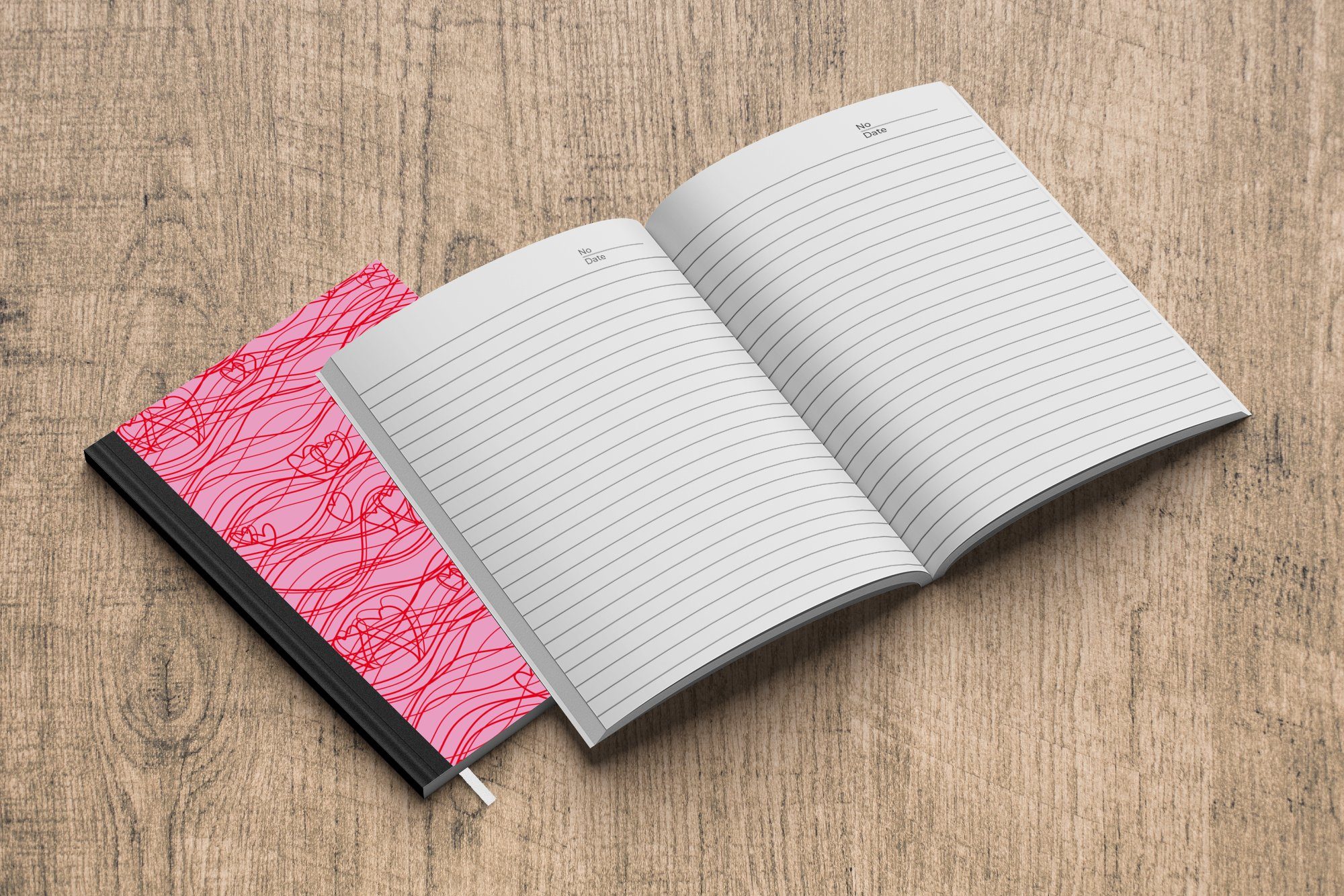 Haushaltsbuch Journal, - A5, Notizheft, - Valentinstag Tagebuch, Seiten, Liebe, Notizbuch Gestaltung Merkzettel, MuchoWow 98