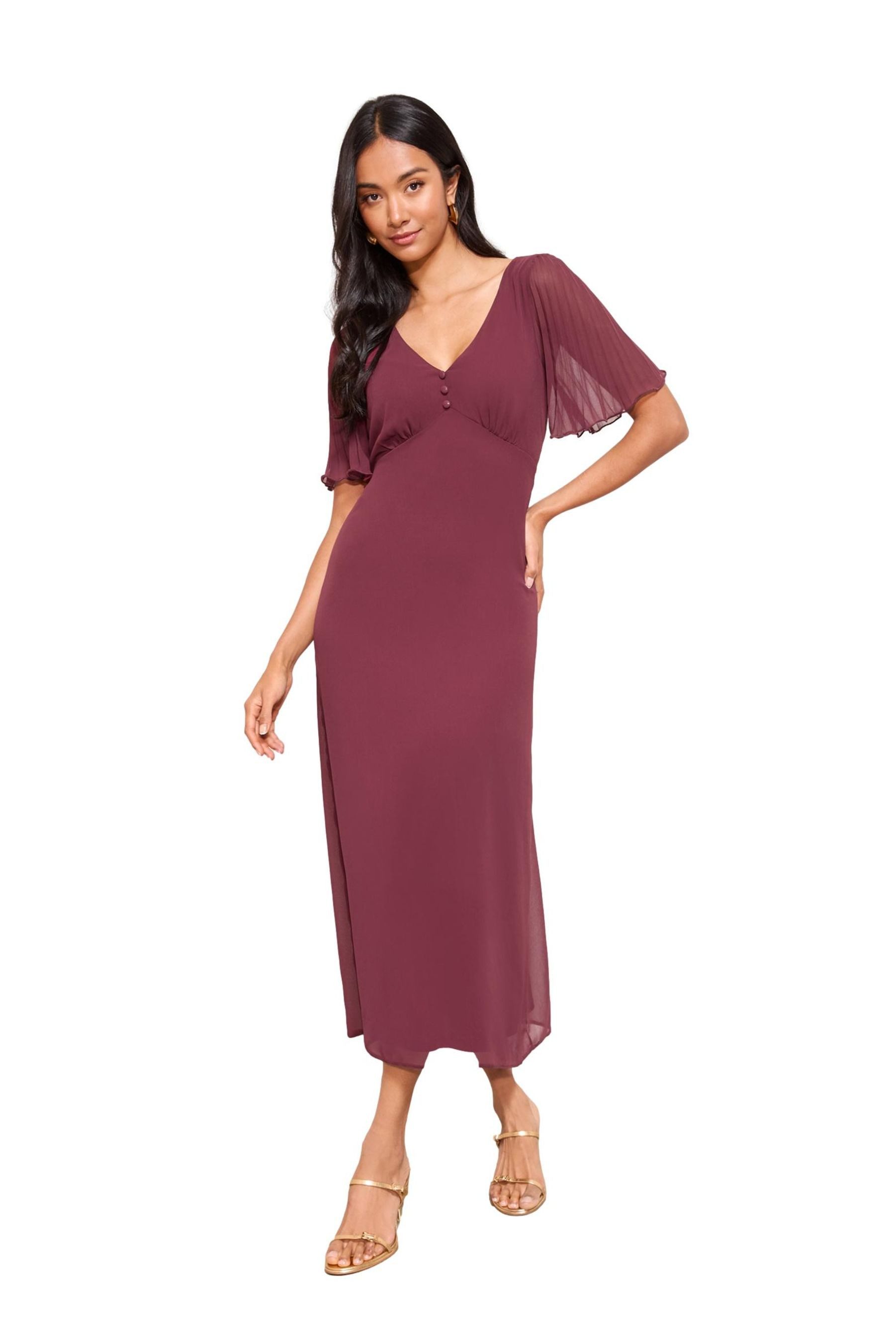 Friends Like These Midikleid Friends Like These Chiffon-Midikleid (1-tlg)