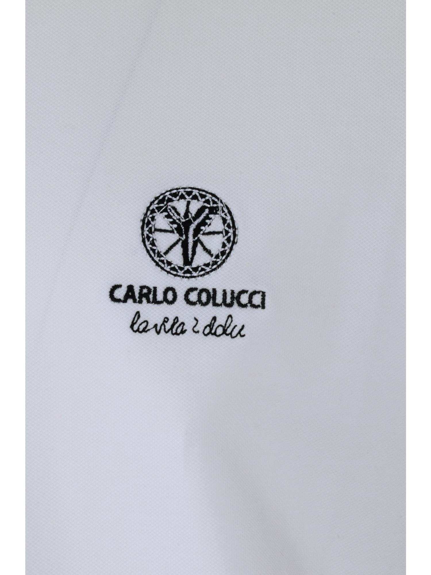 Capodanno COLUCCI Weiß Poloshirt CARLO
