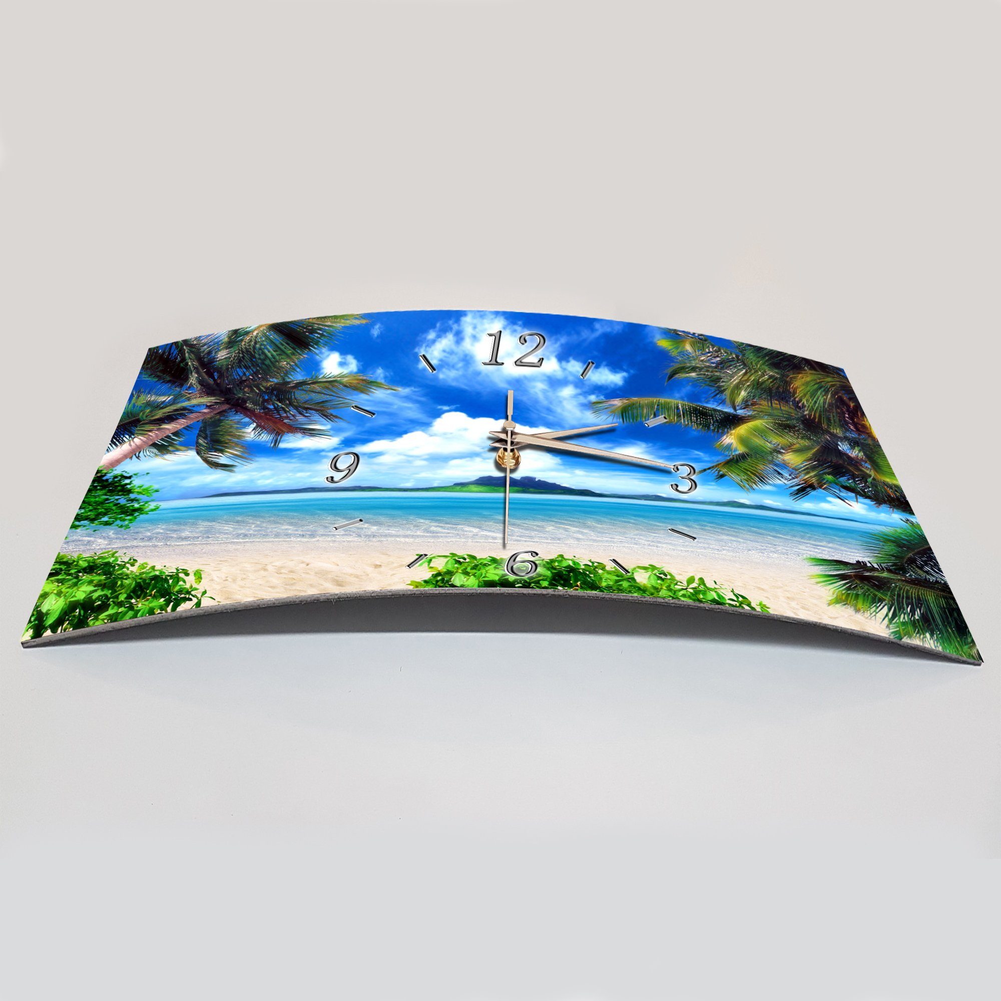 Bilder-Manufaktur Wanduhr BM-7136-1 (BM, Funkuhr oder Quarzuhr, kein Ticken günstig online kaufen