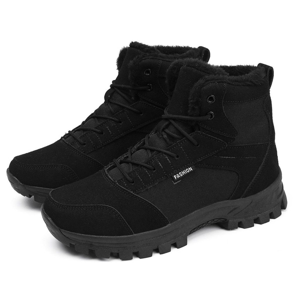HUSK'SWARE Schneeschuhe Warm gefütterte Freizeitstiefel (Warme Wanderschuhe, High-Top-Schuhe), Warmes Innenfutter