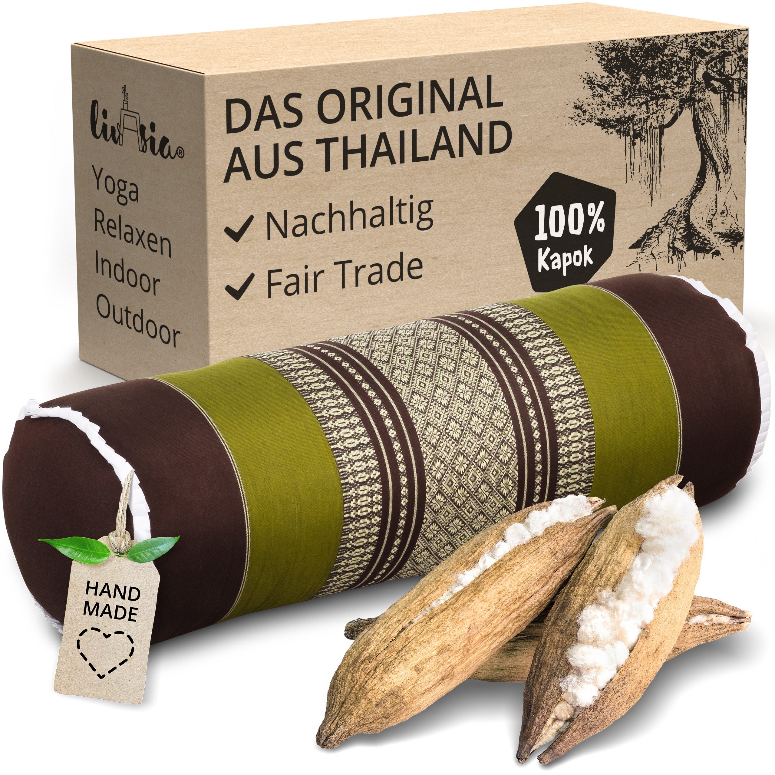 livasia Nackenrolle Nackenrolle, vegan und handgefertigt, günstig online kaufen