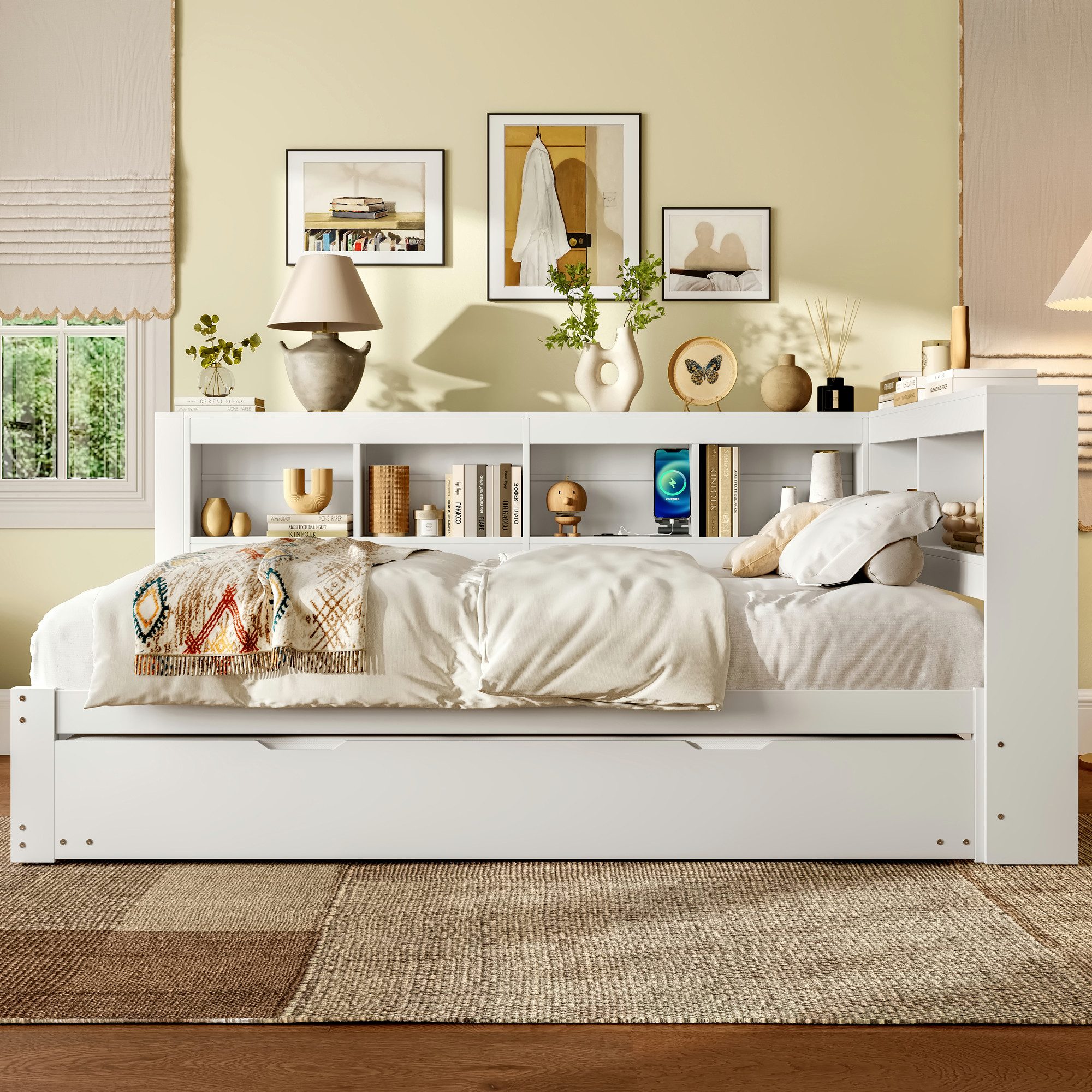 STILVORA Schlafsofa 140×200 mit Ausziehbett,Tagesbett Daybett günstig online kaufen