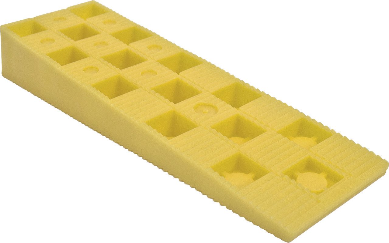 Primo Fensterrahmenschraube Primo Kunststoffkeil Gelb 6 Stück