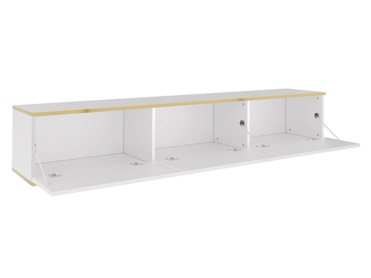 MIRJAN24 TV-Schrank Oro I (3-Klappe) Griffloses Öffnungssystem push to open, 175x32x30 cm – Bild 4 von 5
