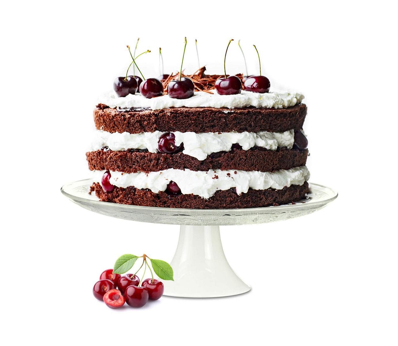 Kuchenplatte Kuchenplatte mit Relief Ø29cm Tortenplatte Tortenständer Servierplatte