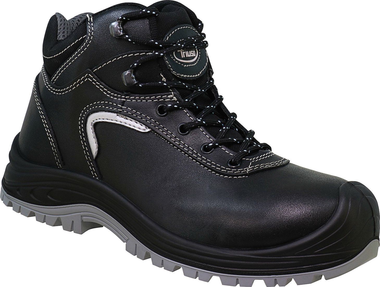 Amblers FS90 Sicherheitsstiefel Unisex - Wasserdicht, Stahlkappe, Schwarz Größe 42