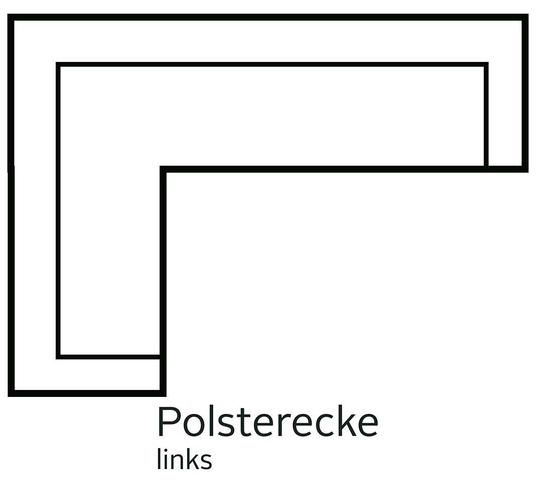 sit&more Ecksofa "Benson L-Form" wahlweise mit Bettfunktion günstig online kaufen